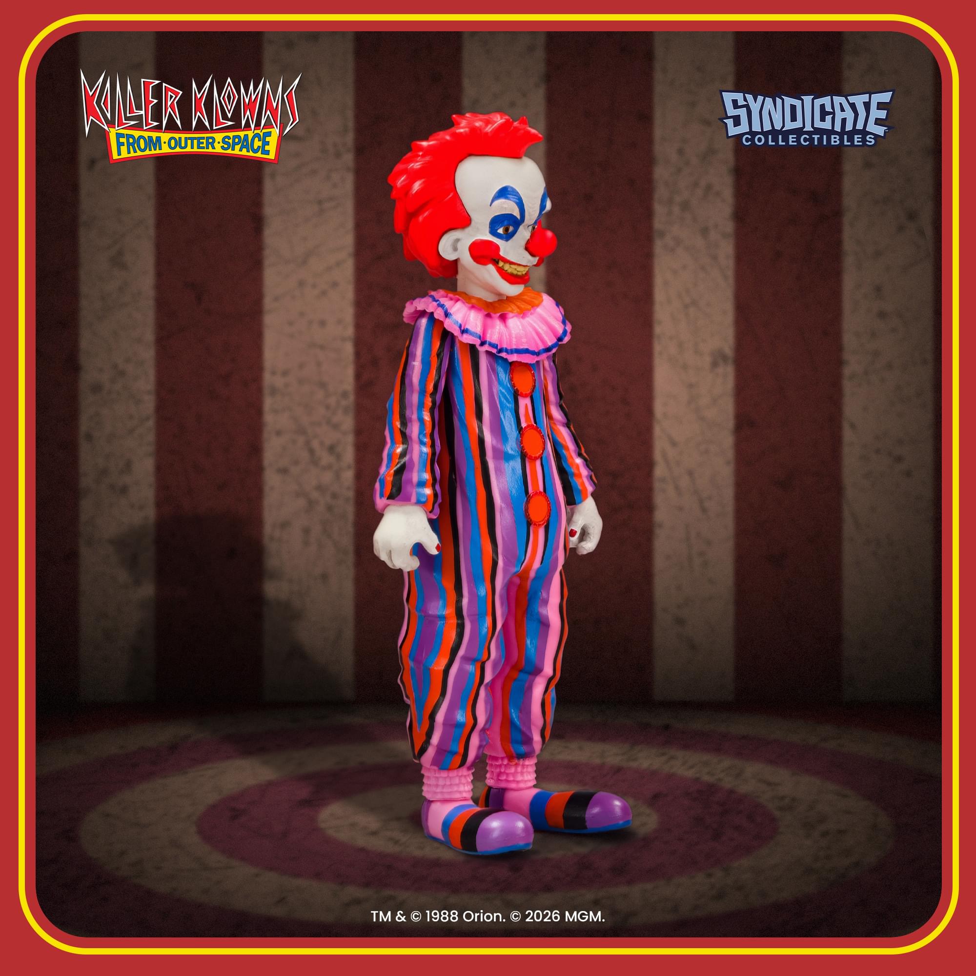 Killer Klowns From Outer Space Rudy 3.75-Inch Retro Action Figure