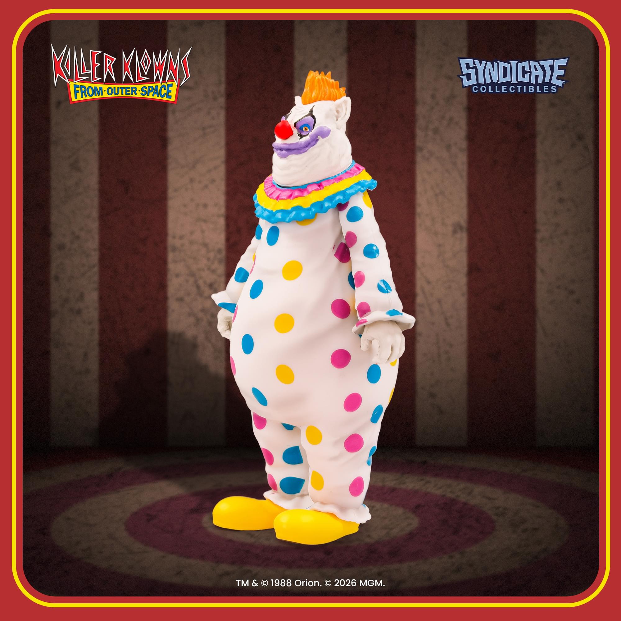 Killer Klowns From Outer Space Fatso 3.75-Inch Retro Action Figure