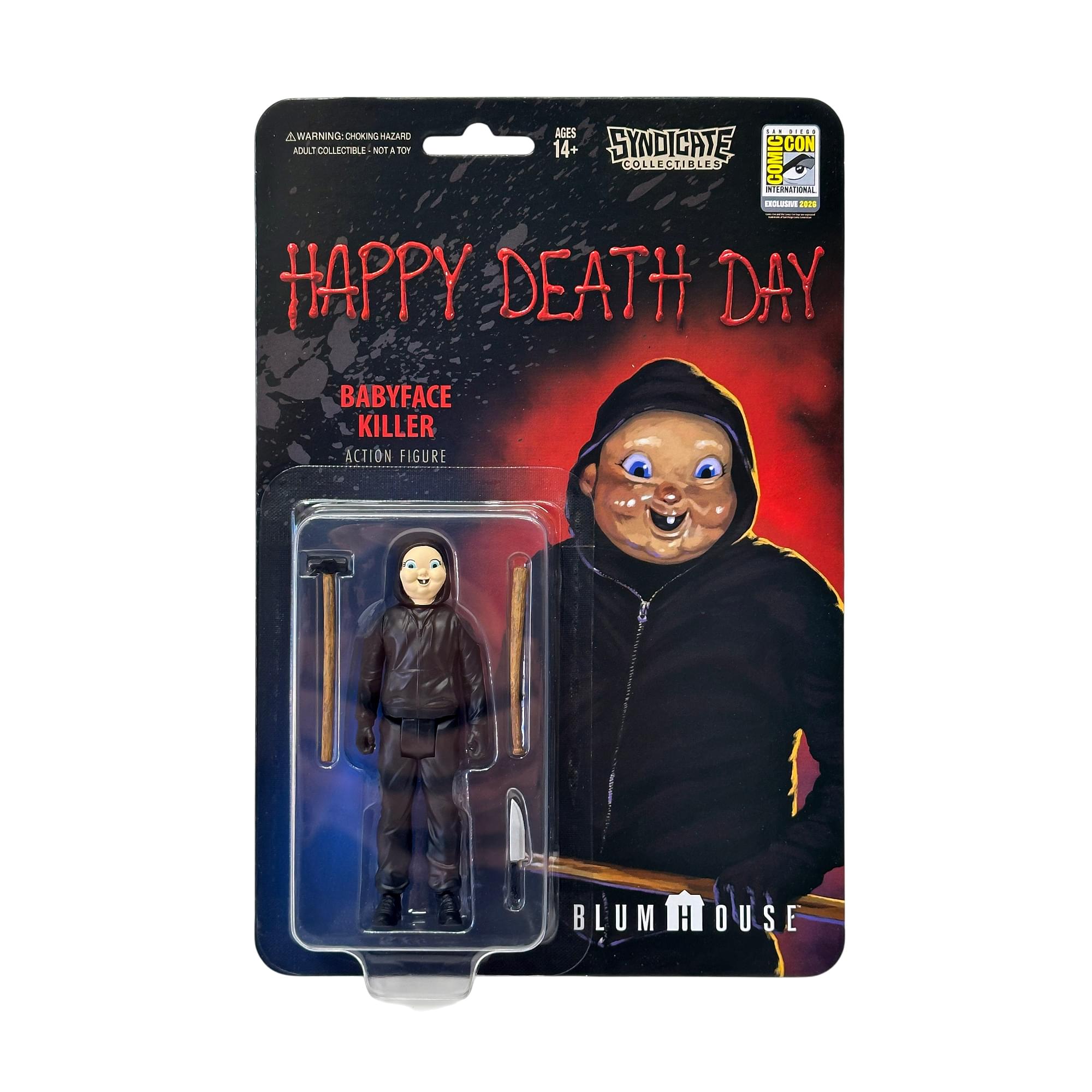 Happy Death Day Babyface Killer 3.75-Inch Retro Figure