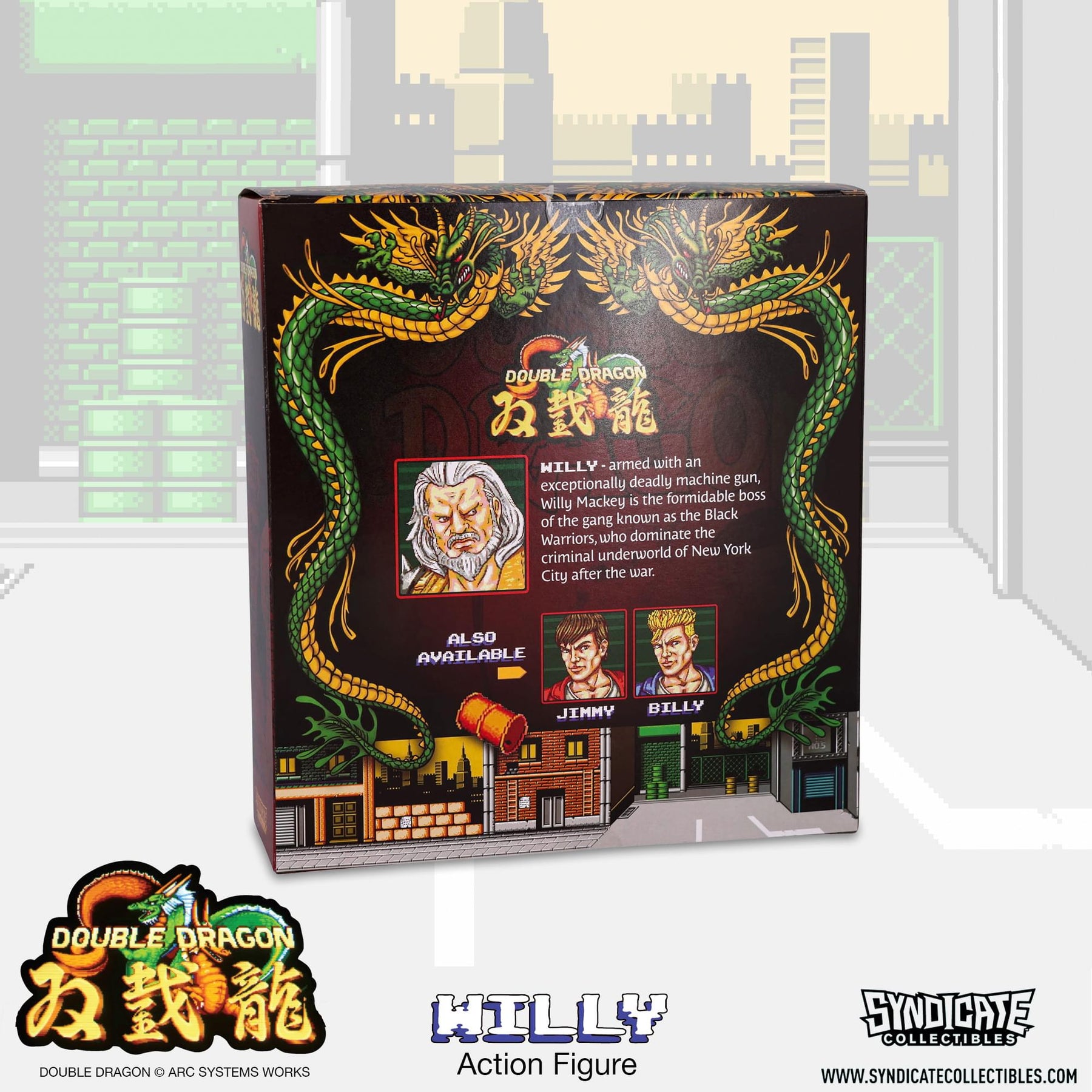 Double Dragon Willy 7-Inch Deluxe Action Figure