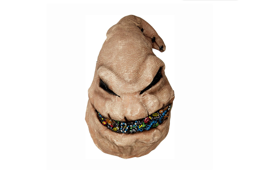 Nightmare Before Christmas Oogie Boogie Adult Vinyl Costume Mask | One Size
