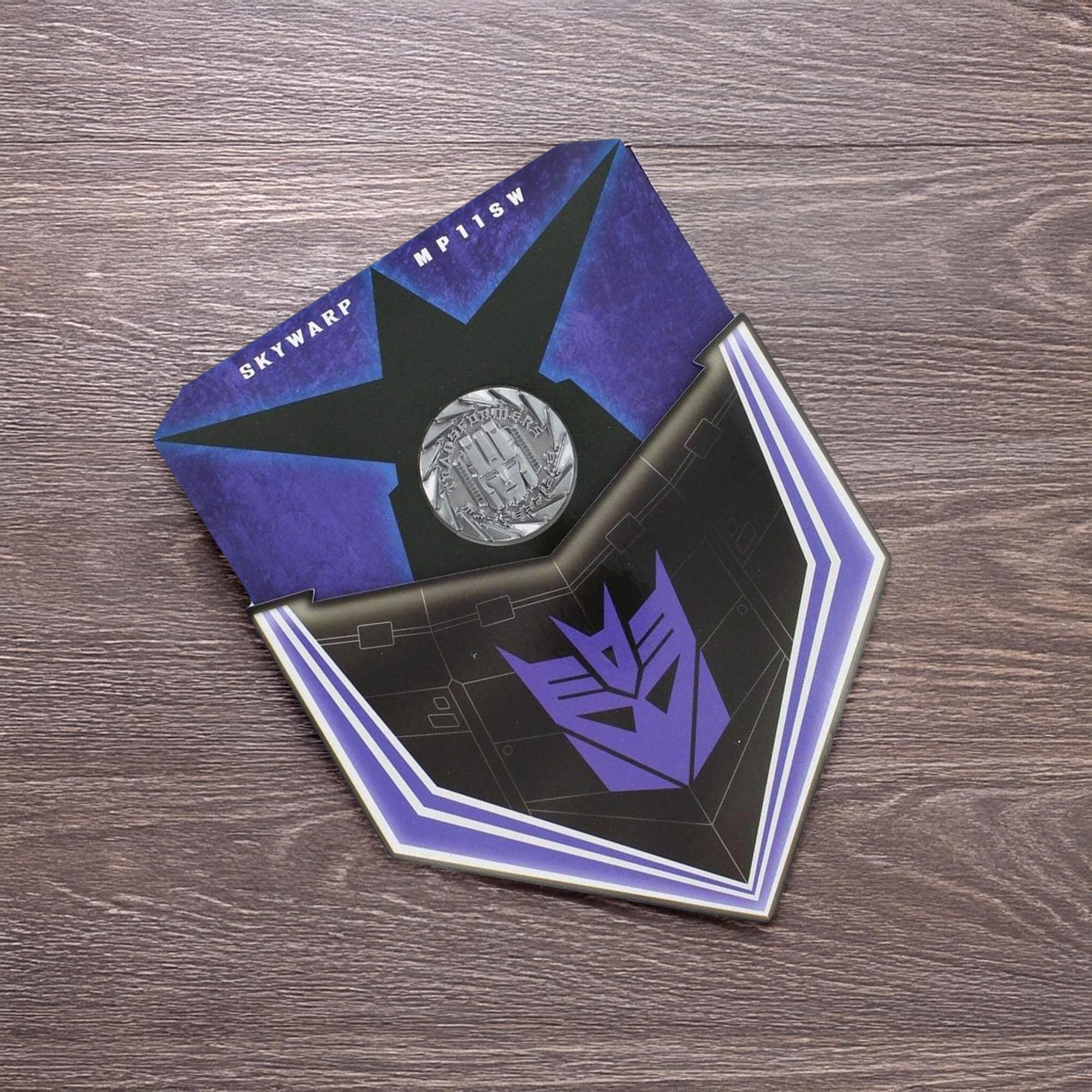 Transformer MP-11SW Skywarp Collector's Coin
