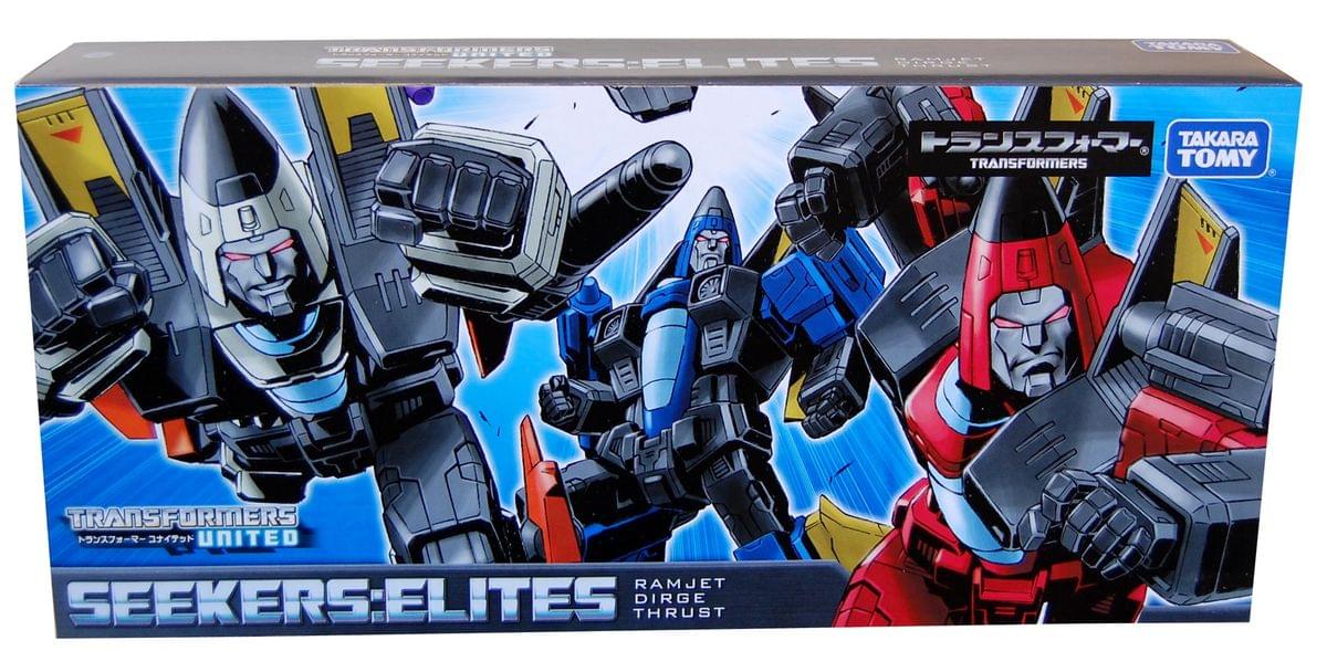 Transformers Classics Asia Exclusive Seekers: Elites Ramjet Dirge Thrust