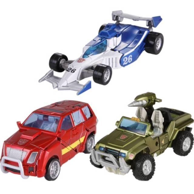 Transformers Specialists Autobots Figure Set: Ironhide, Hound, Mirage