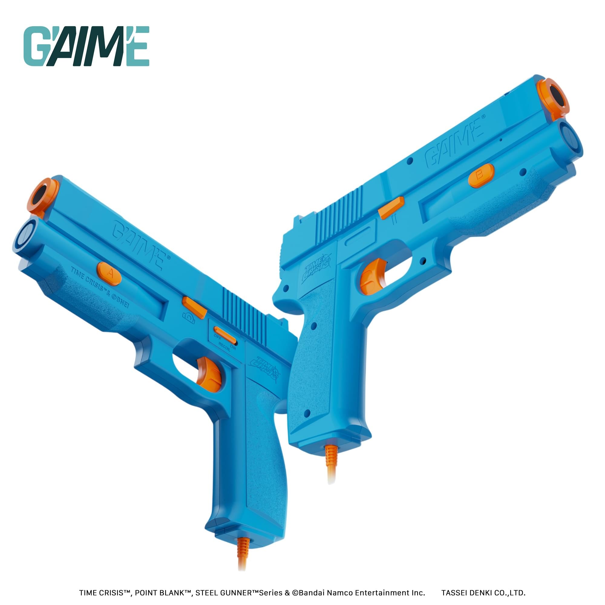 G'AIM’E Time Crisis Ultimate Pack Game Console With Two Lightguns