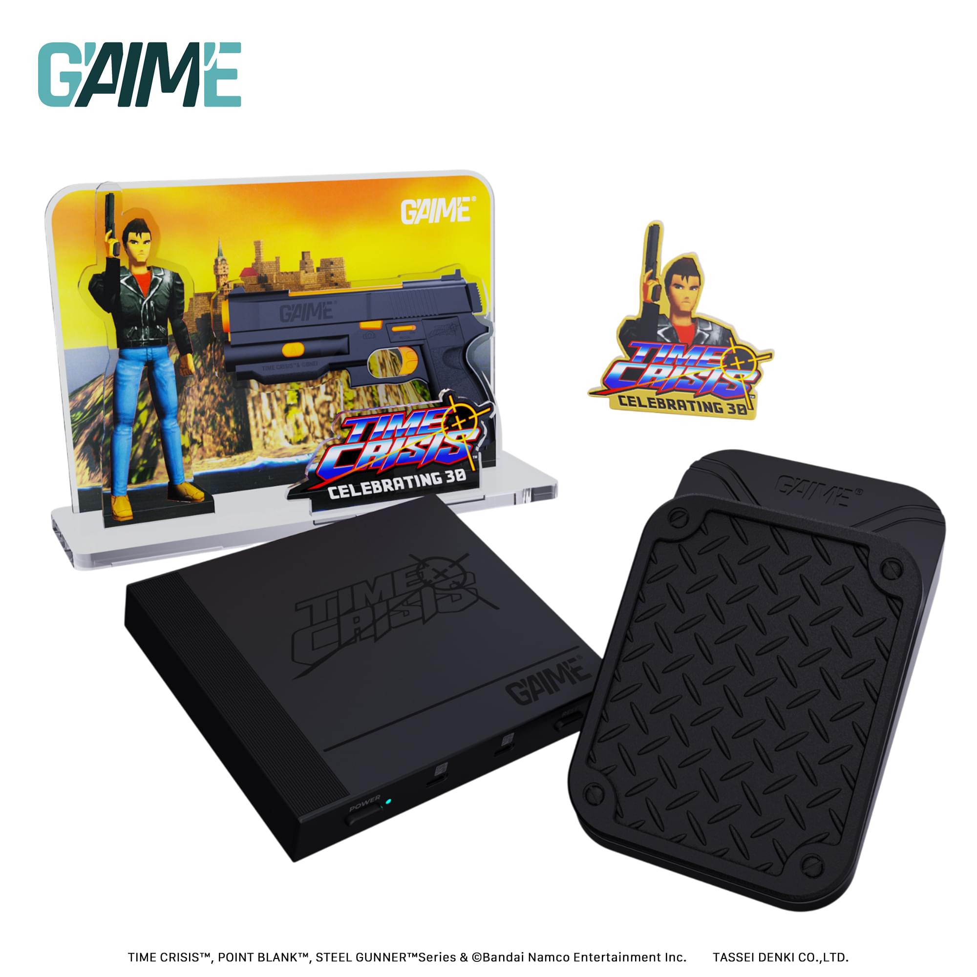 G'AIM’E Time Crisis Ultimate Pack Game Console With Two Lightguns
