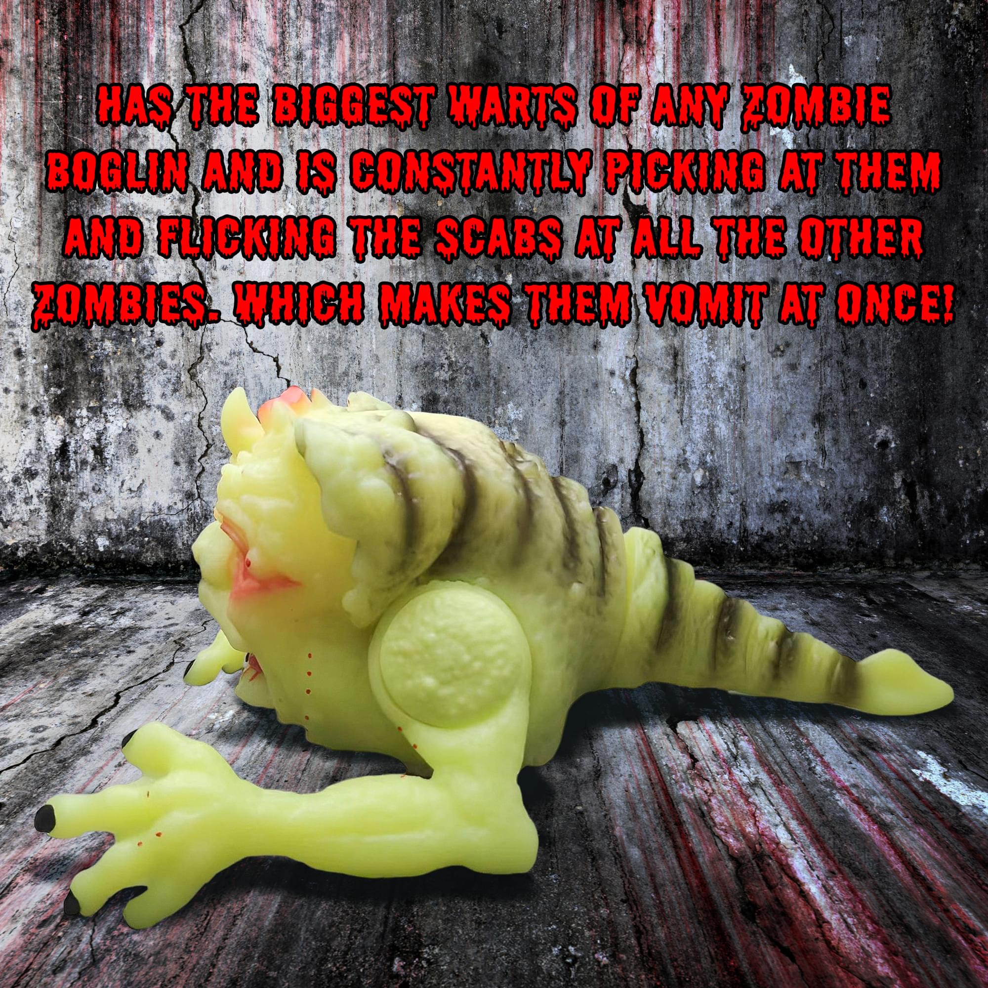 Boglins Foam Monster Puppet | Zort Zombie Boglin
