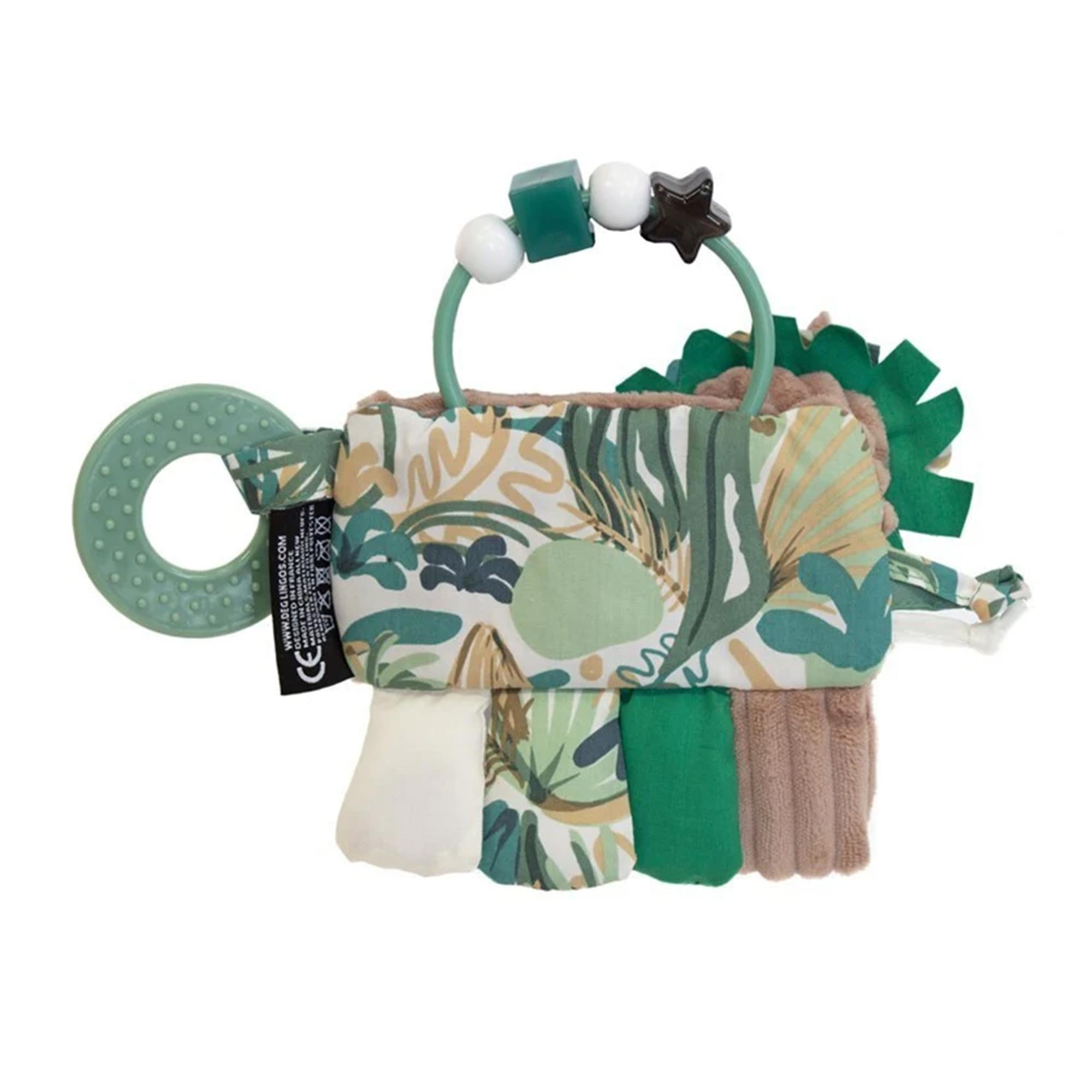 Les Deglingos Baby Activity Rattle | Jelekros the Lion