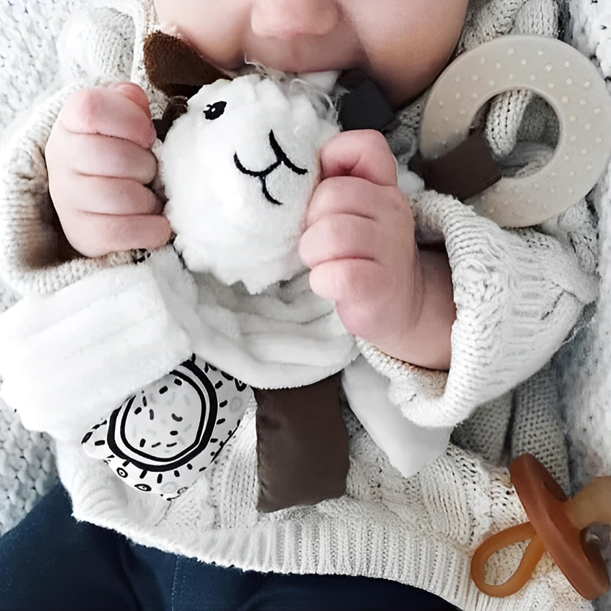 Les Deglingos Baby Activity Rattle | Muchachos the Llama