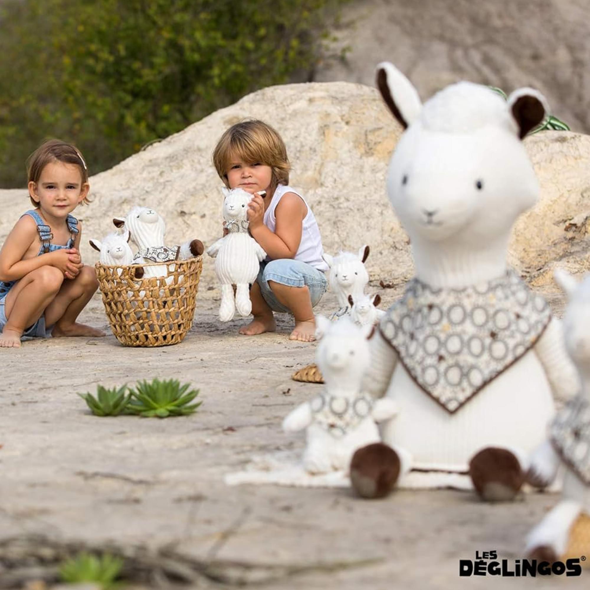 Les Deglingos Simply Small Plush | Muchachos the Llama