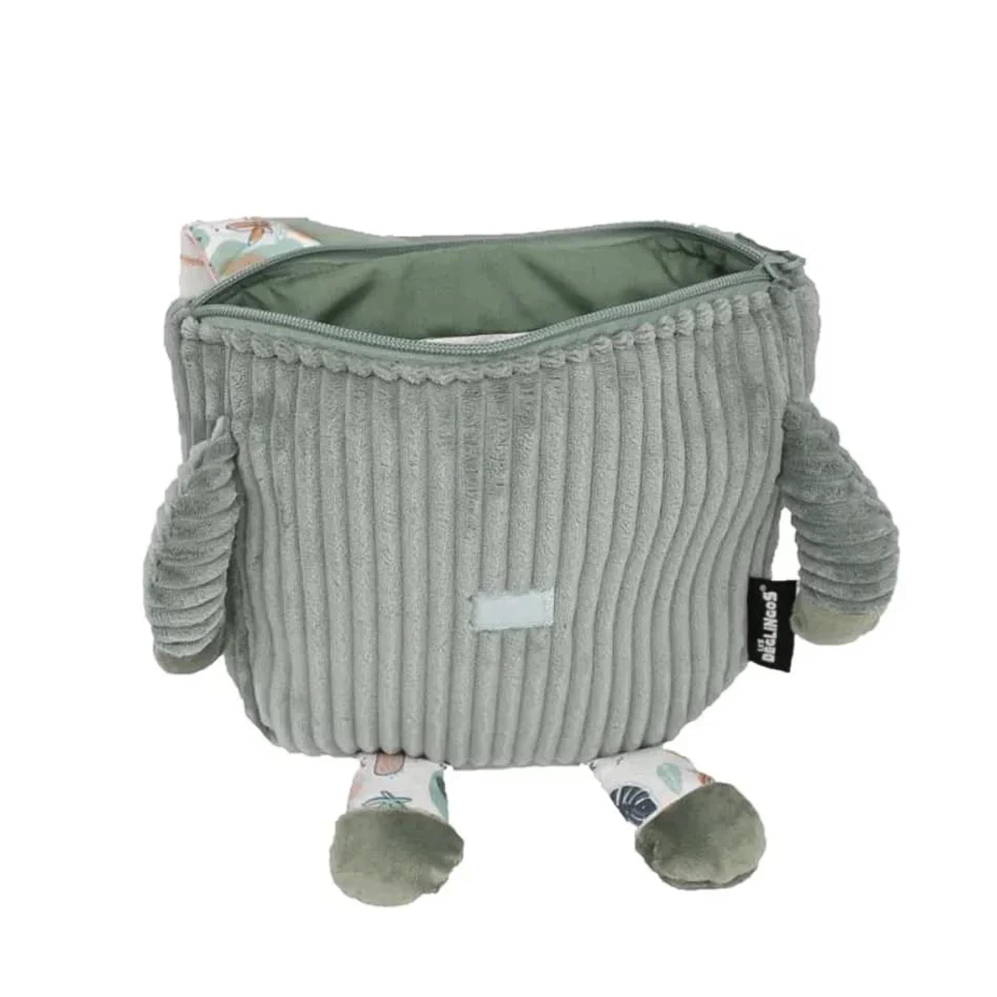 Les Delingos Corduroy Backpack Plush | Chillos the Sloth