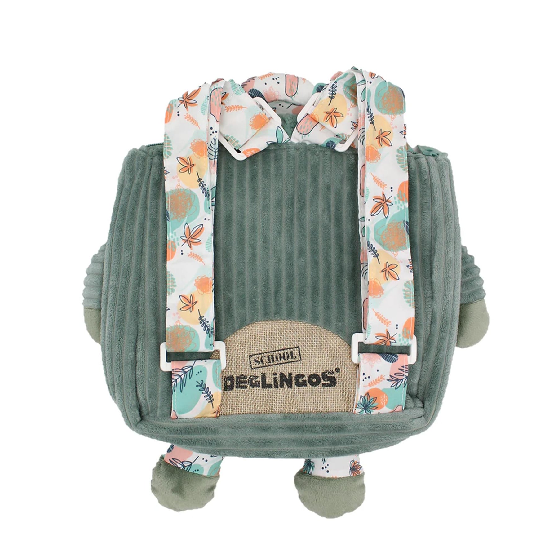 Les Delingos Corduroy Backpack Plush | Chillos the Sloth