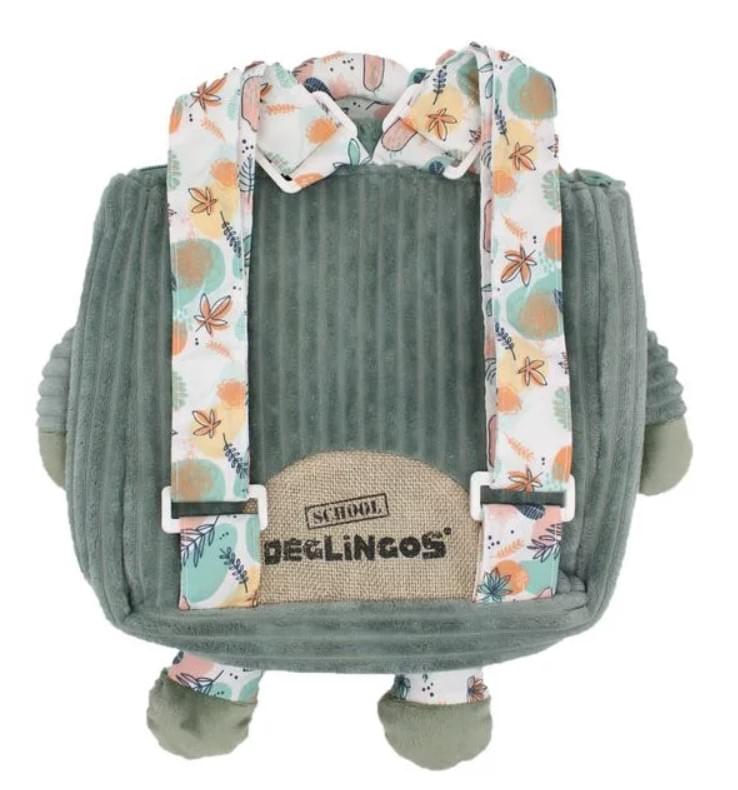 Les Delingos Corduroy Backpack Plush | Chillos the Sloth