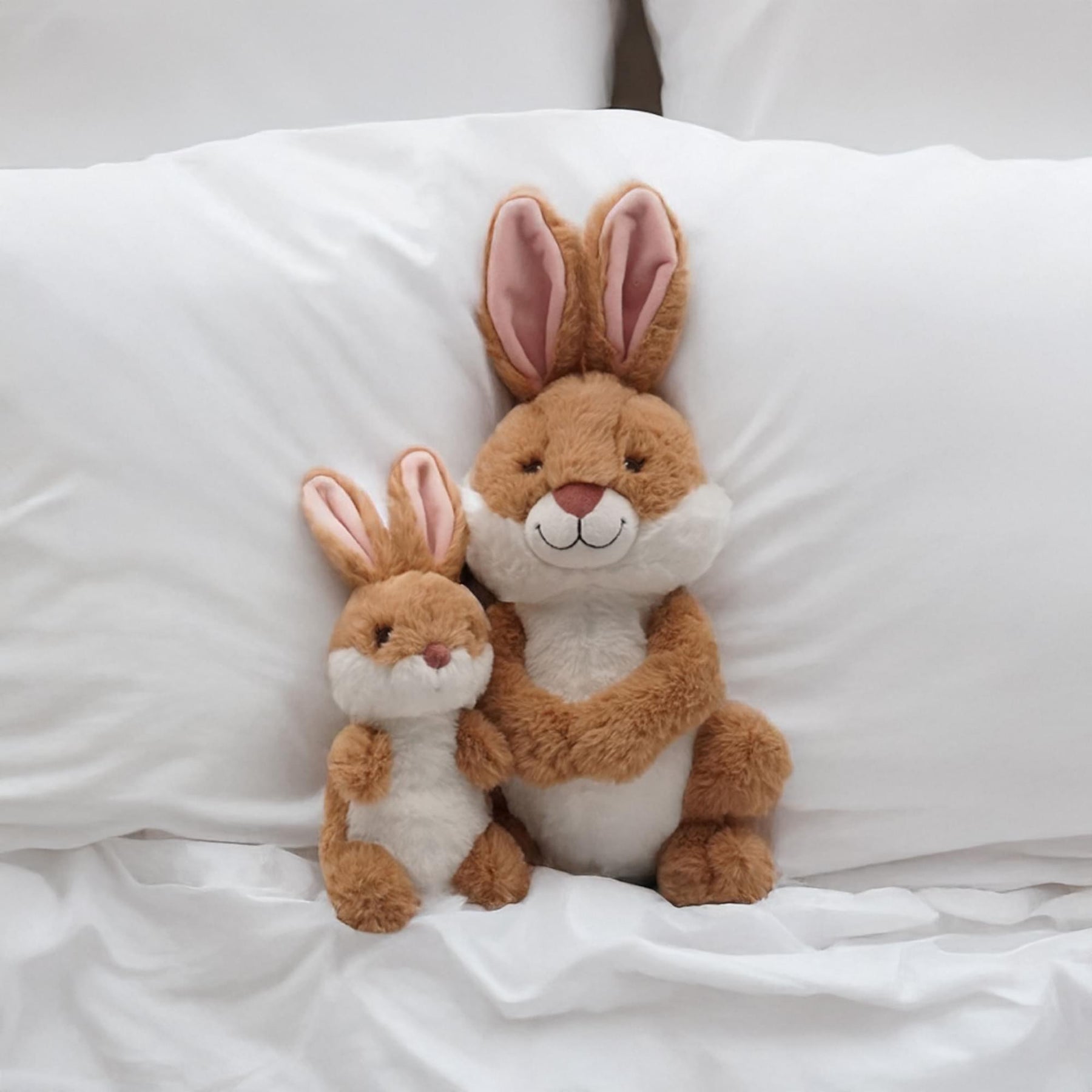 Snooze Monsters Interactive Bedtime Plush Set | Bunny With Baby