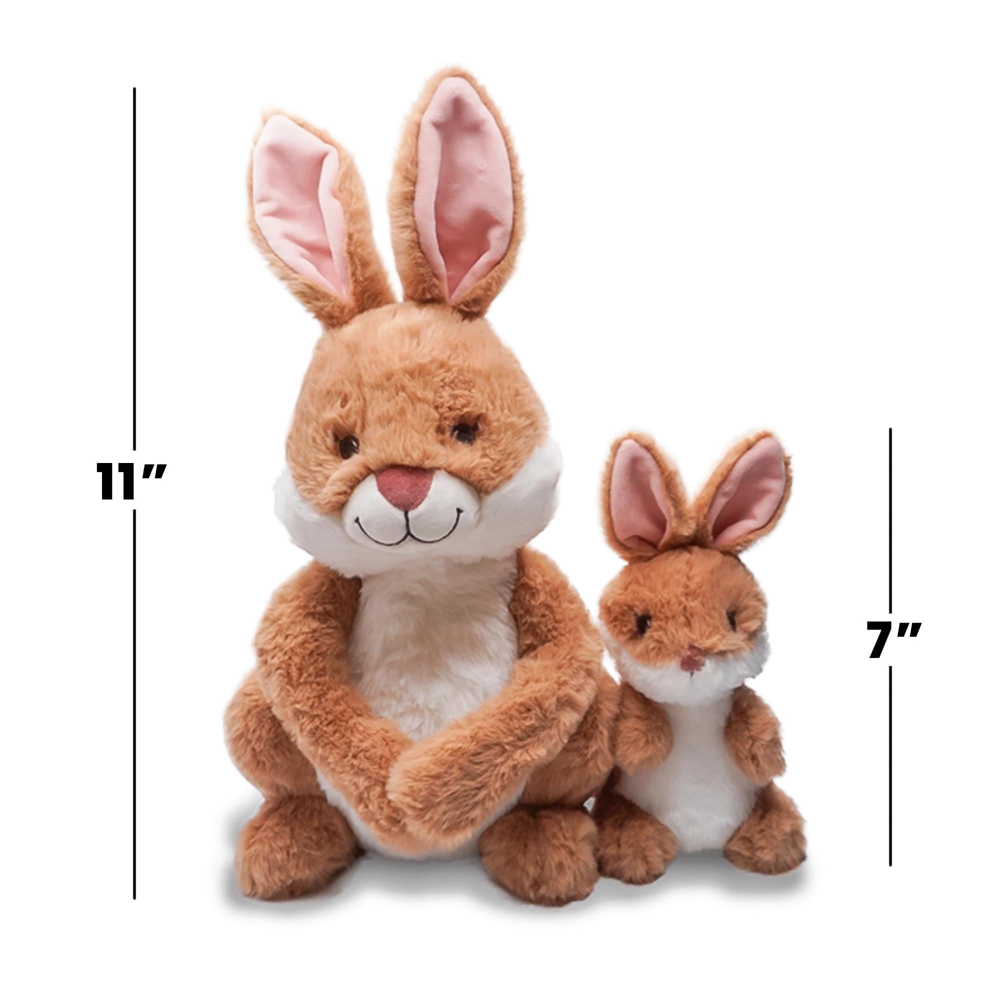 Snooze Monsters Interactive Bedtime Plush Set | Bunny With Baby