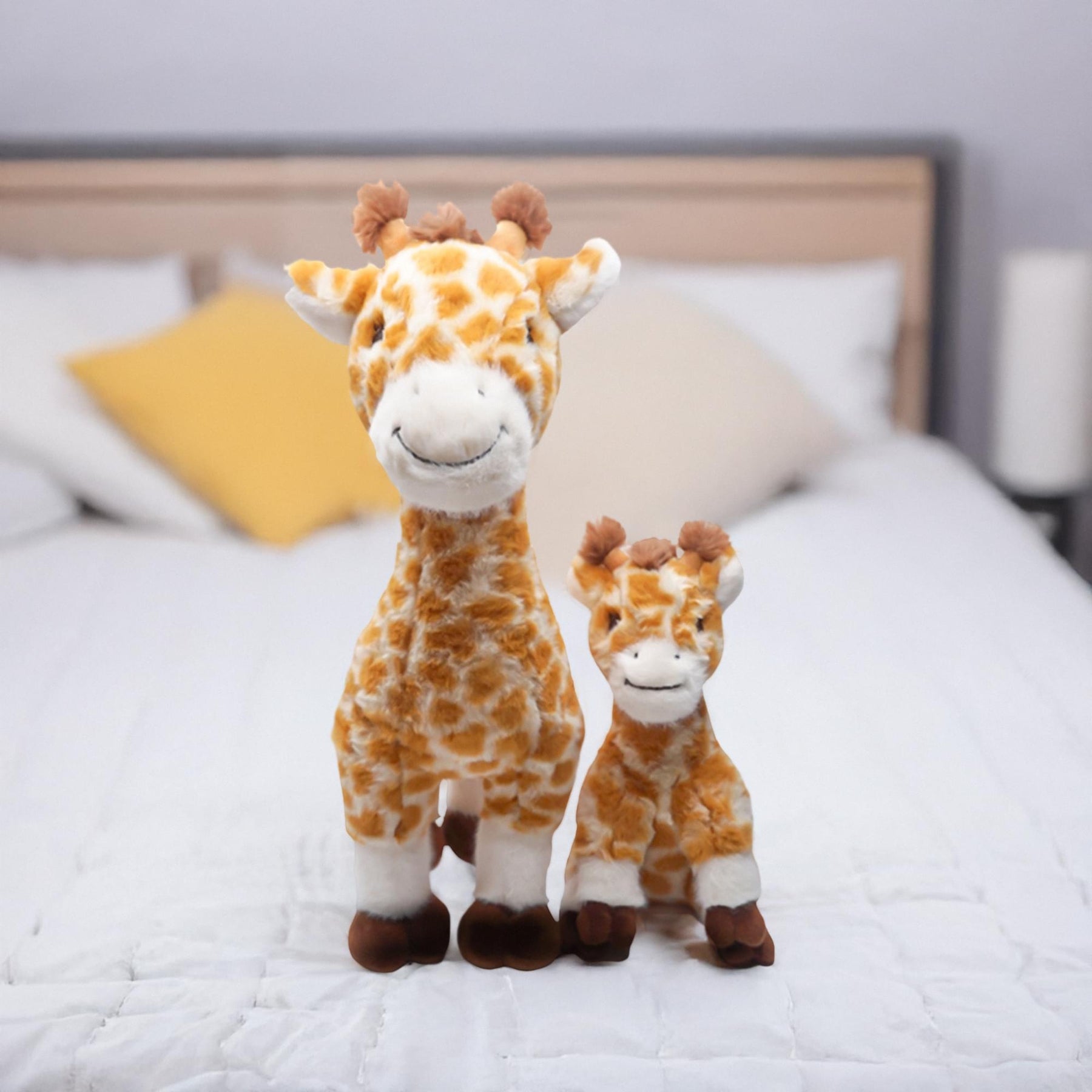 Snooze Monsters Interactive Bedtime Plush Set | Giraffe With Baby
