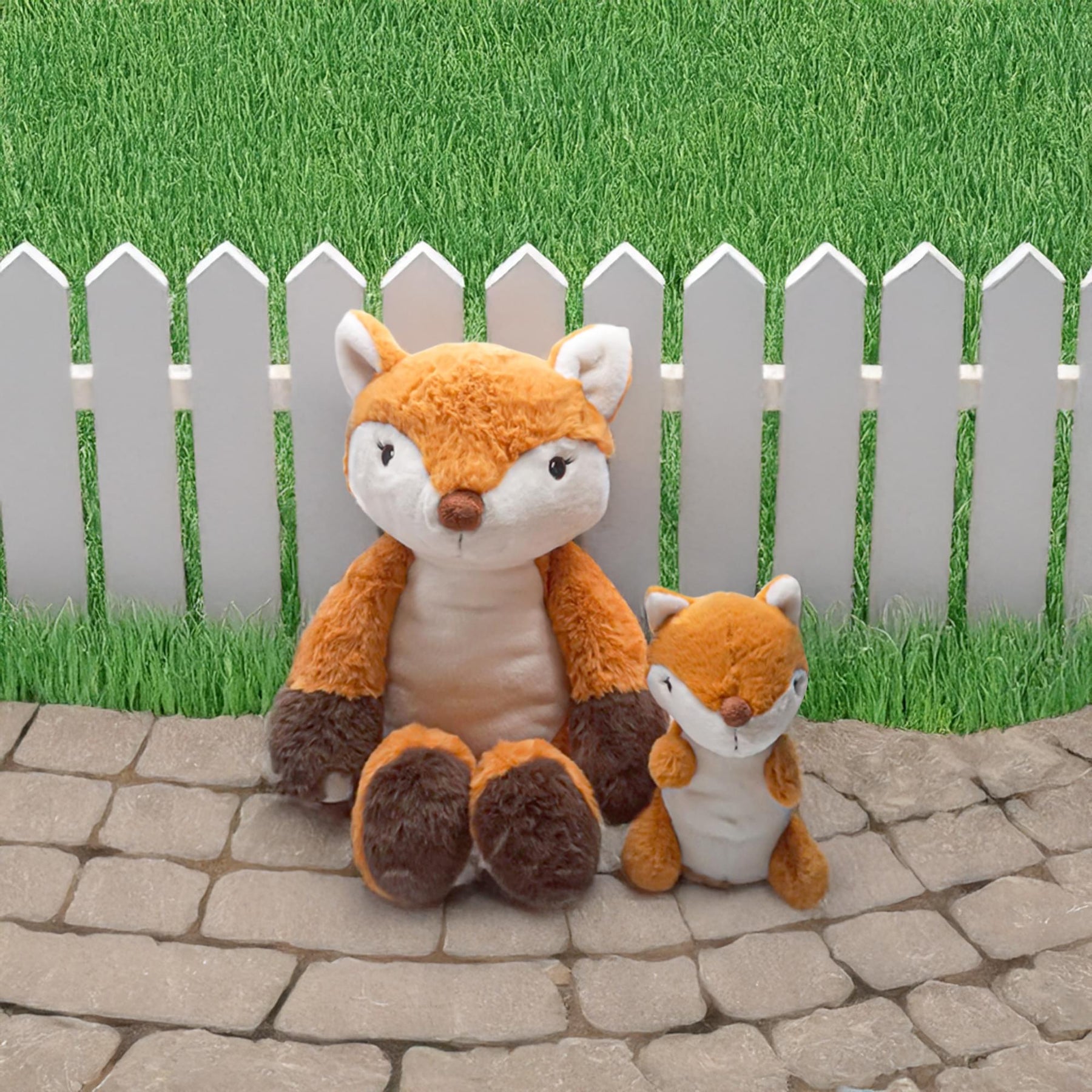 Snooze Monsters Interactive Bedtime Plush Set | Fox With Baby