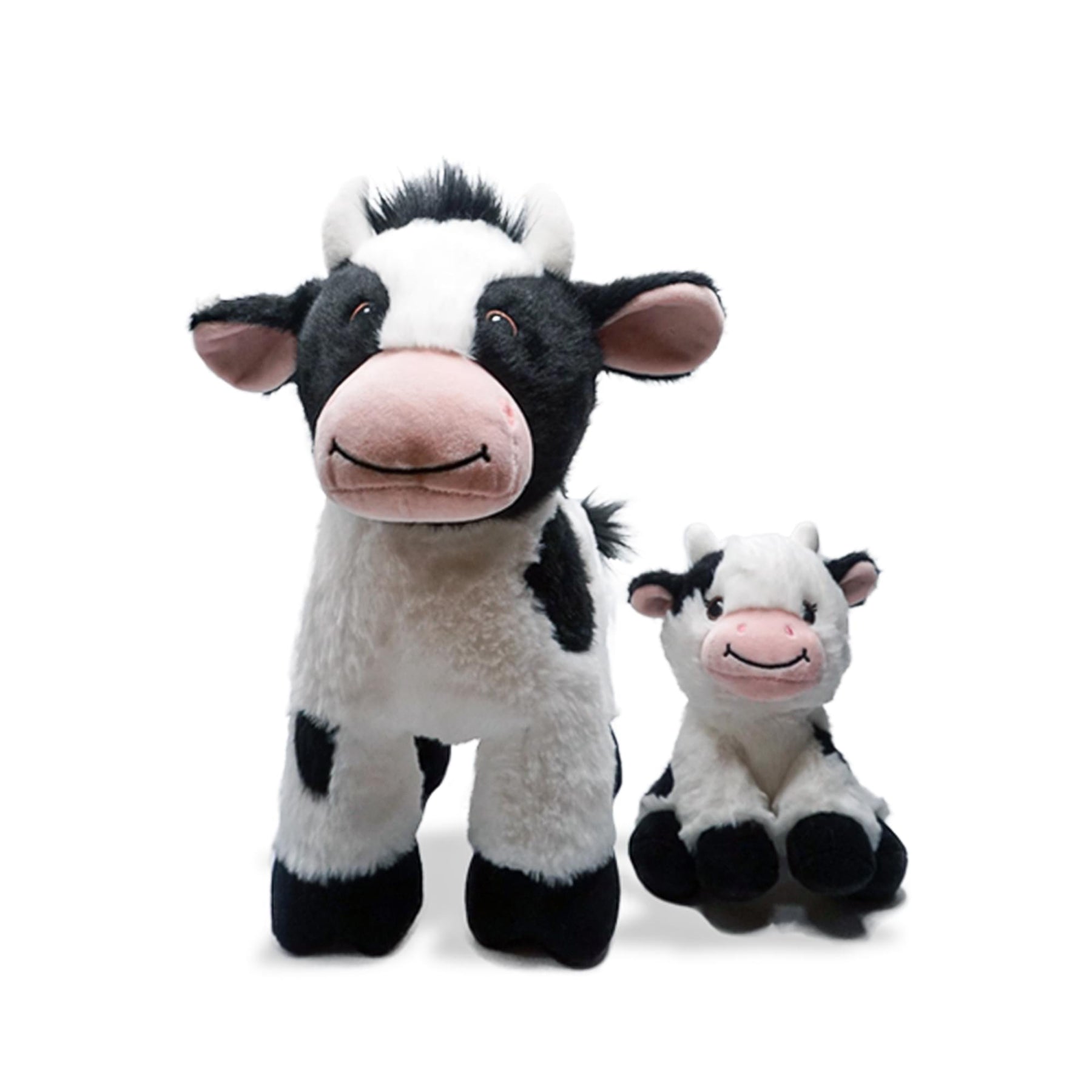 Snooze Monsters Interactive Bedtime Plush Set | Cow With Baby