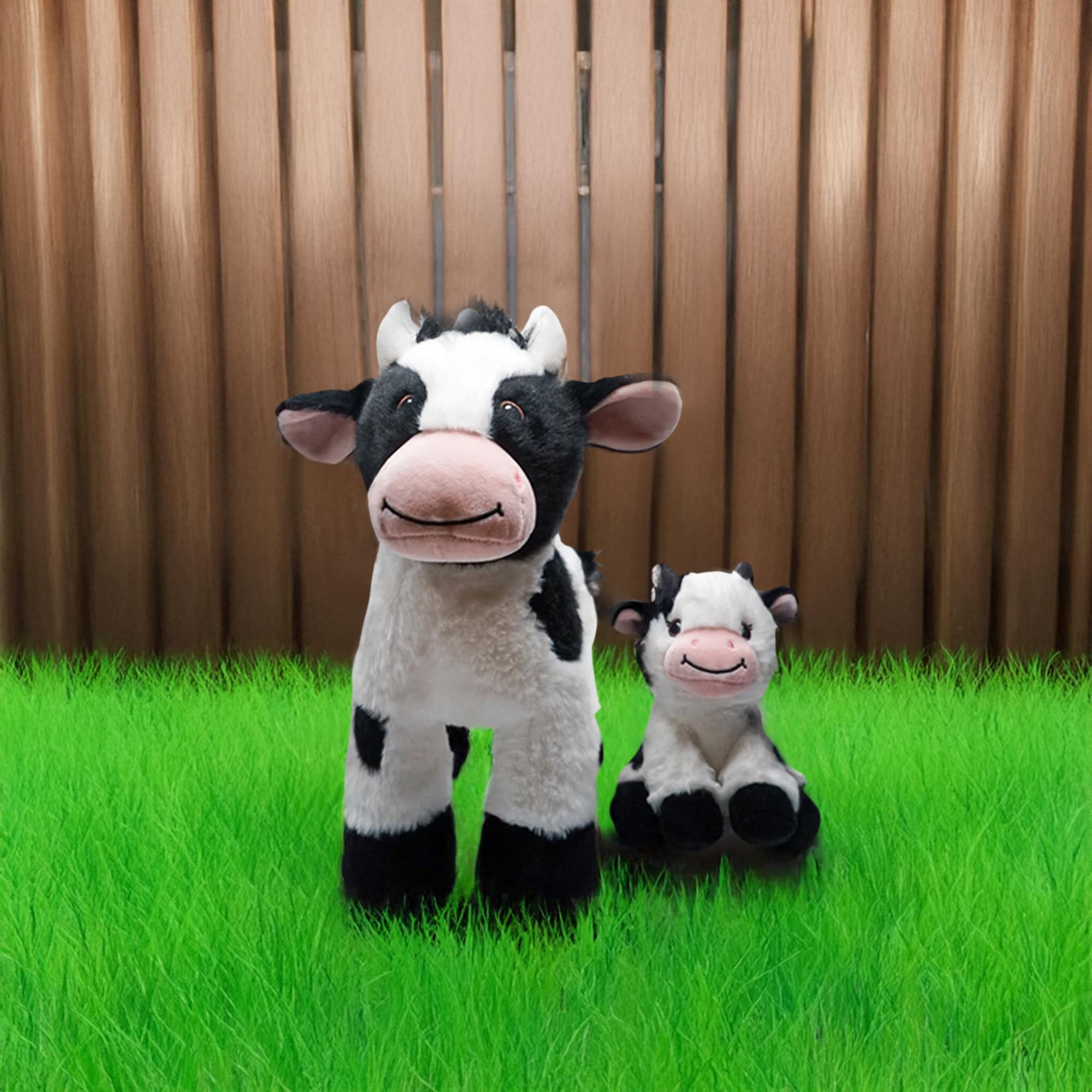 Snooze Monsters Interactive Bedtime Plush Set | Cow With Baby