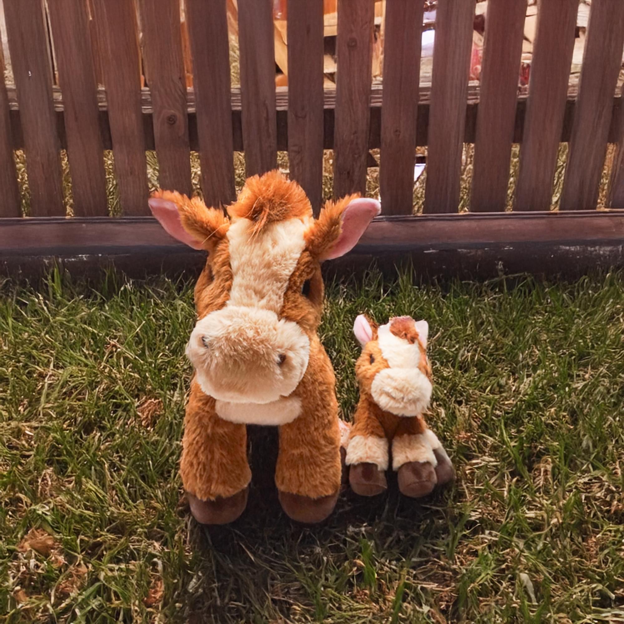 Snooze Monsters Interactive Bedtime Plush Set | Horse With Baby