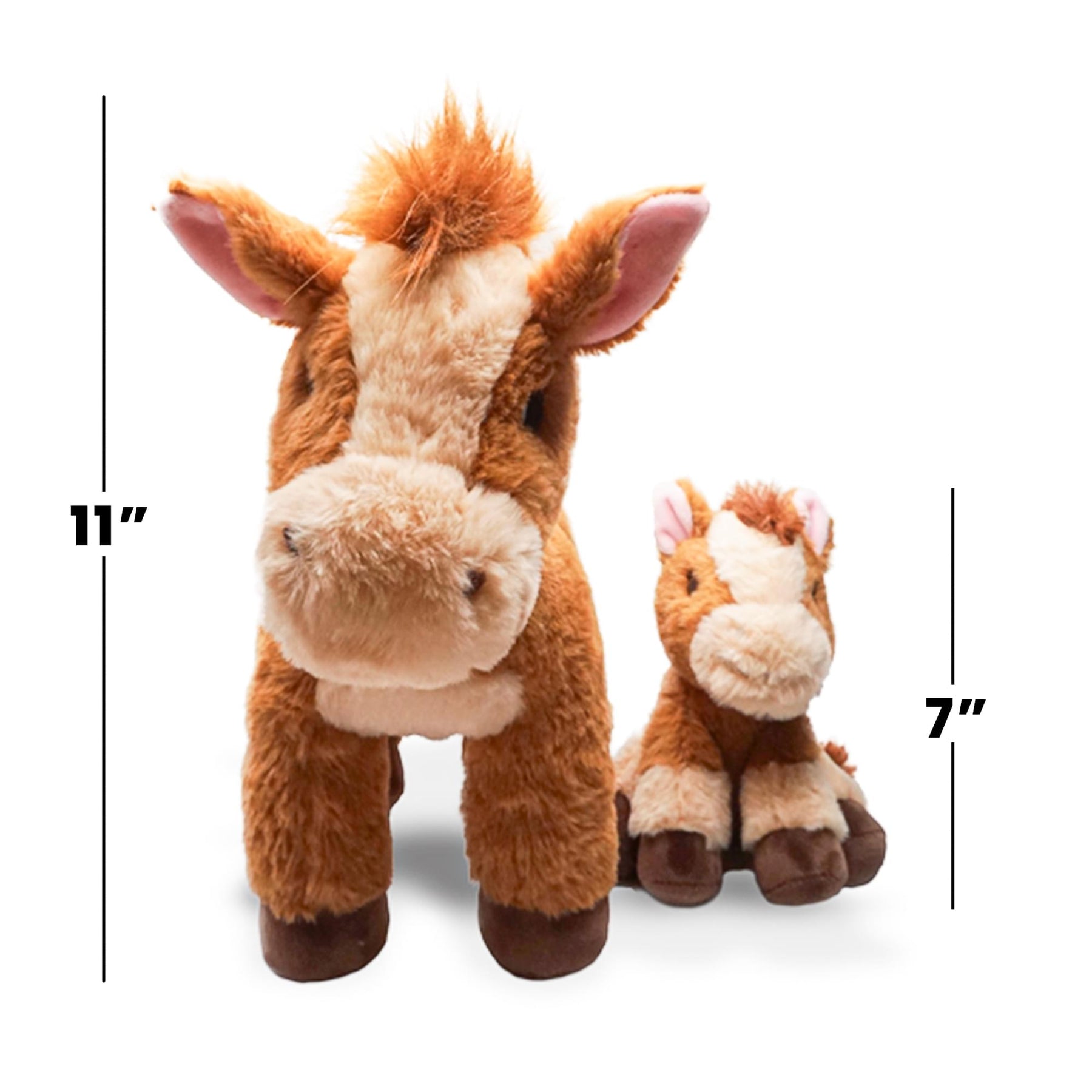 Snooze Monsters Interactive Bedtime Plush Set | Horse With Baby