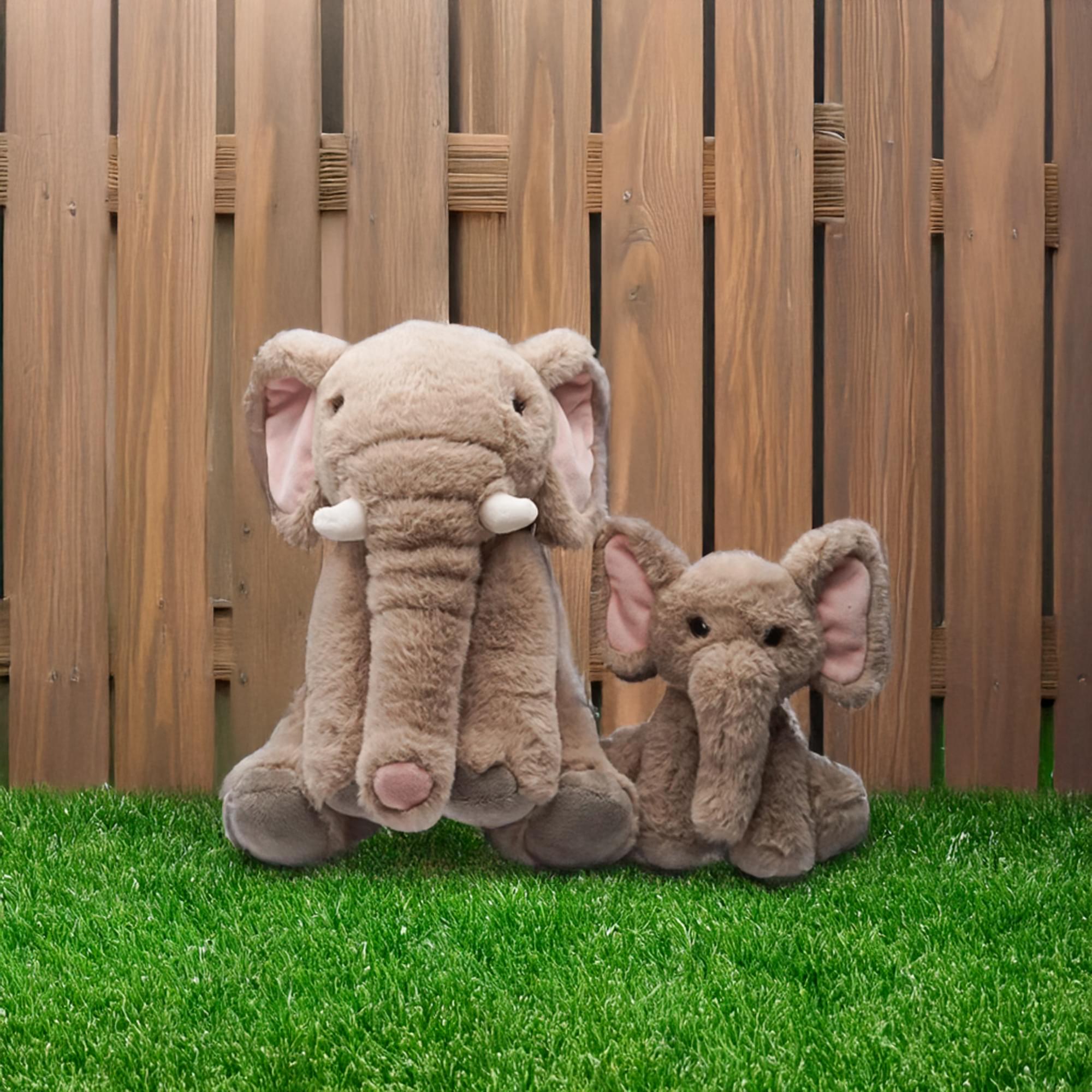 Snooze Monsters Interactive Bedtime Plush Set | Elephant With Baby