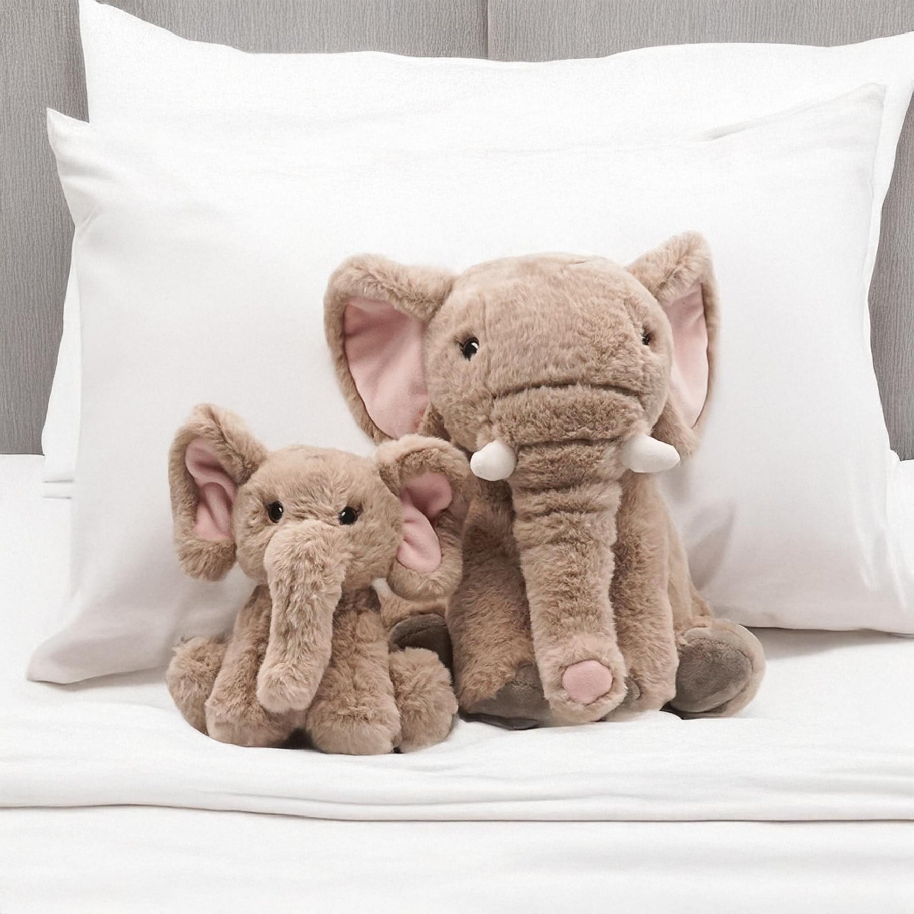 Snooze Monsters Interactive Bedtime Plush Set | Elephant With Baby