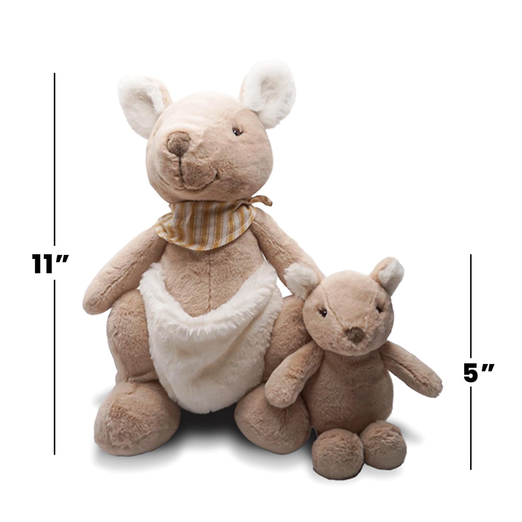 Snooze Monsters Interactive Bedtime Plush Set | Kangaroo With Baby