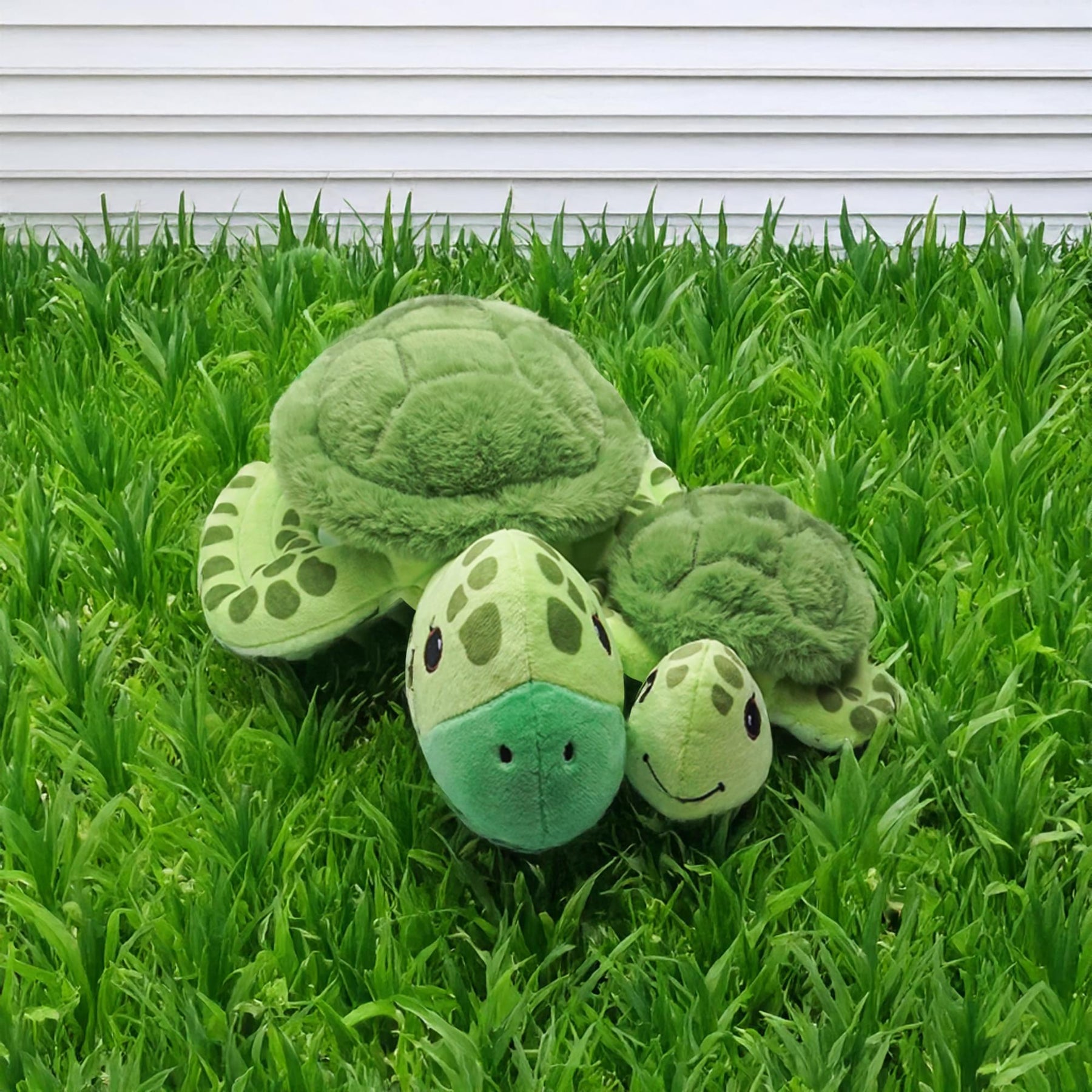 Snooze Monsters Interactive Bedtime Plush Set | Turtle With Baby