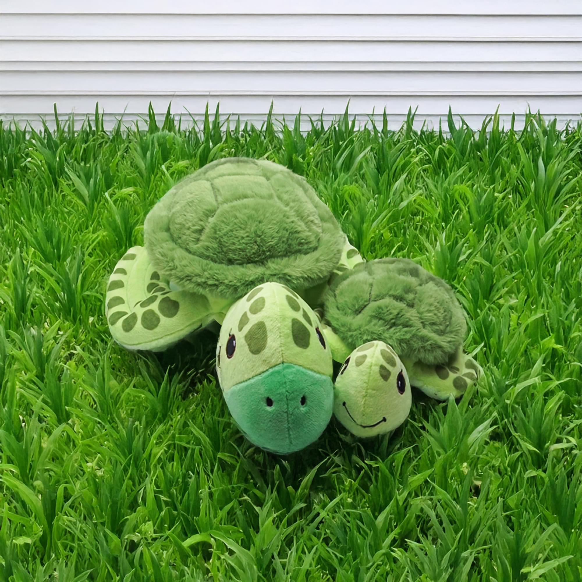 Snooze Monsters Interactive Bedtime Plush Set | Turtle With Baby