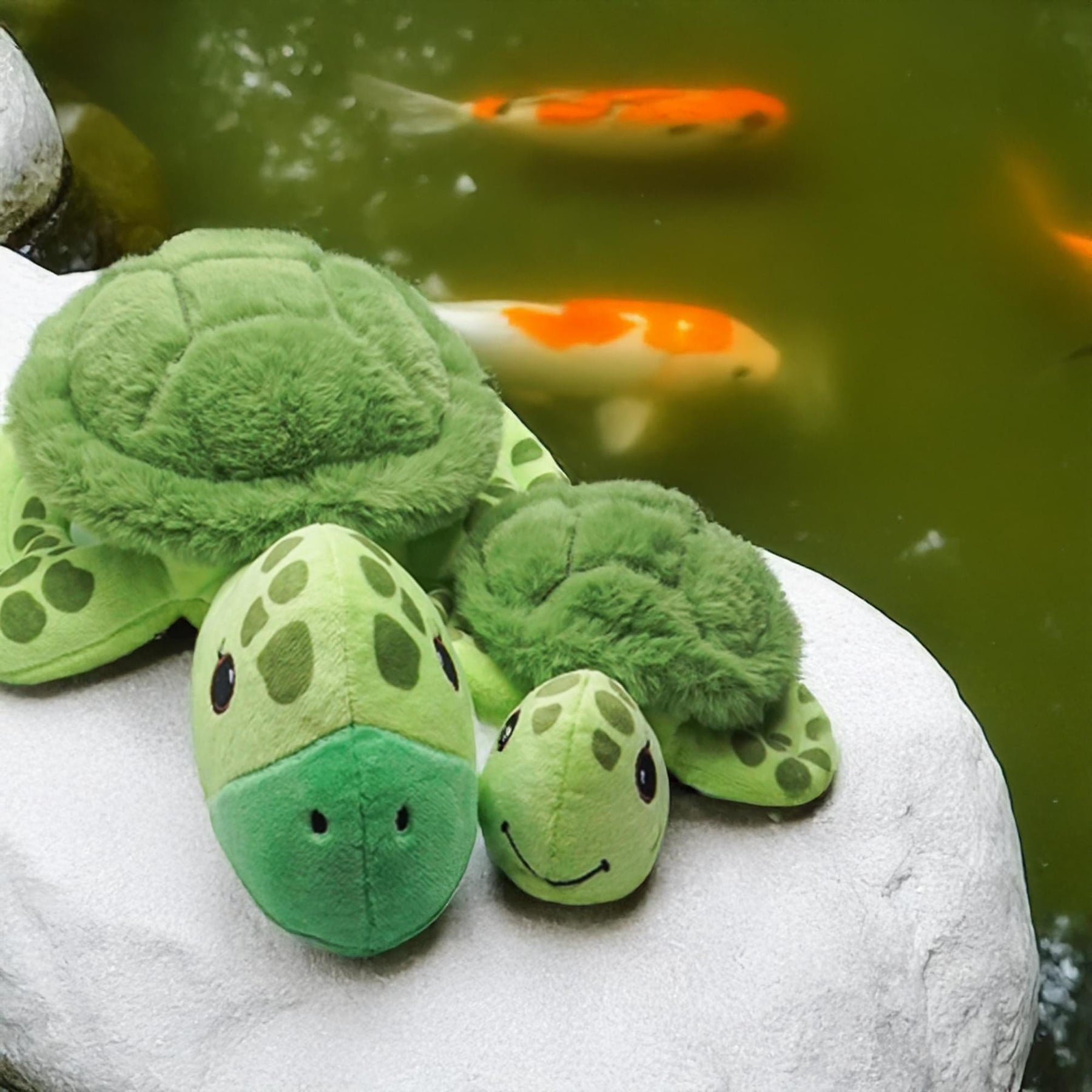 Snooze Monsters Interactive Bedtime Plush Set | Turtle With Baby