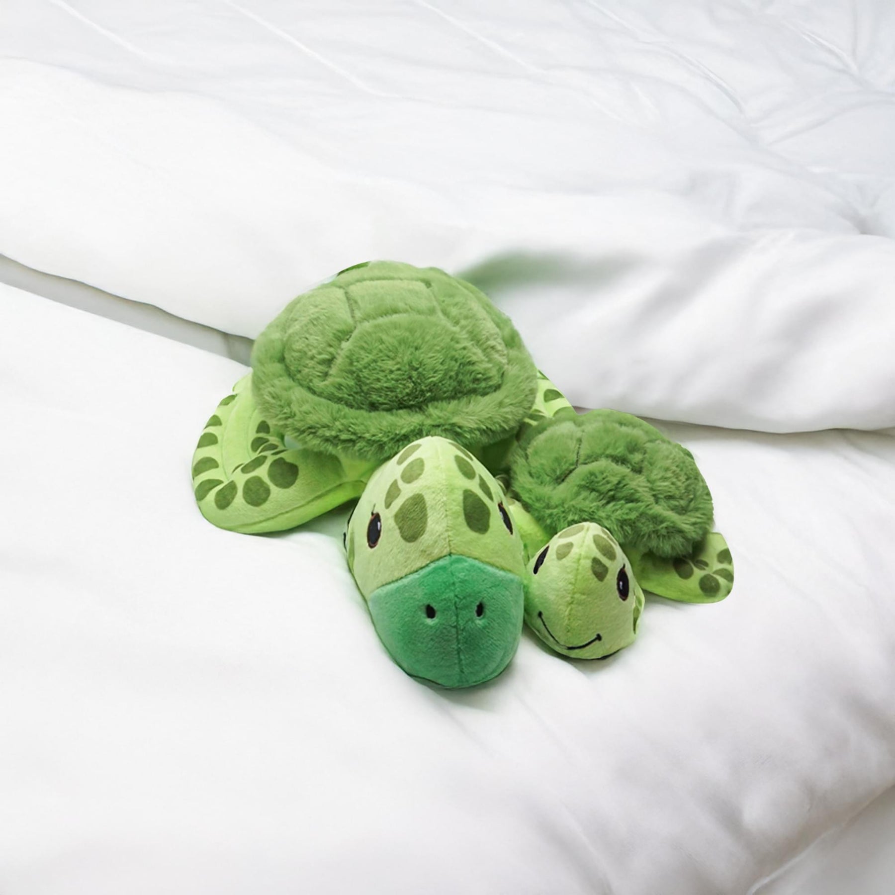 Snooze Monsters Interactive Bedtime Plush Set | Turtle With Baby