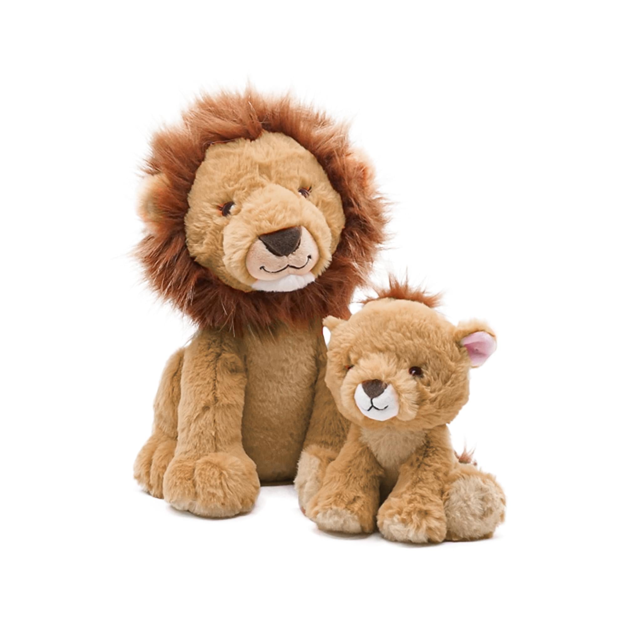 Snooze Monsters Interactive Bedtime Plush Set | Lion With Baby
