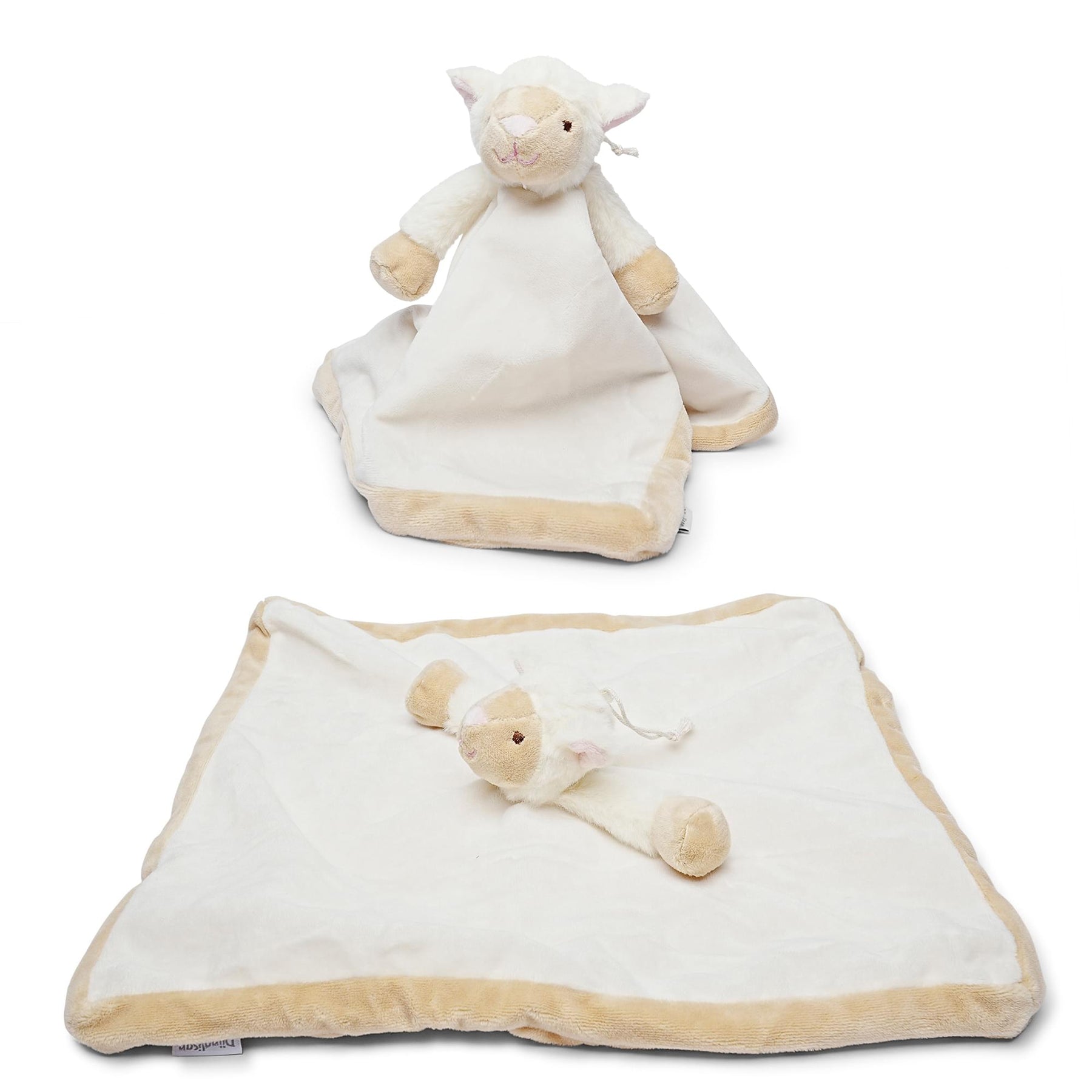 Teddykompaniet Diinglisar Collection 11 Inch Plush Animal Blanket | Lamb