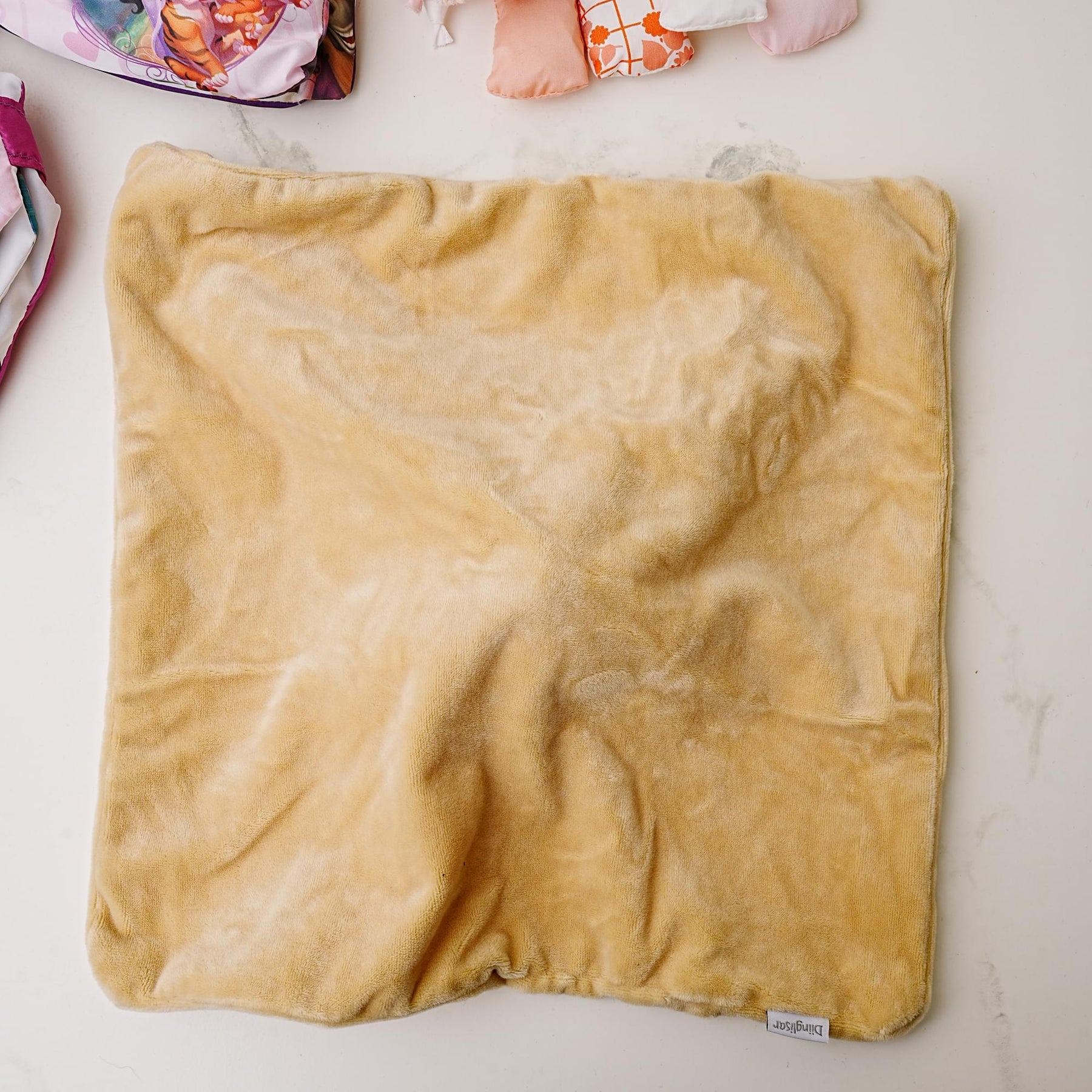 Teddykompaniet Diinglisar Collection 11 Inch Plush Animal Blanket | Lamb