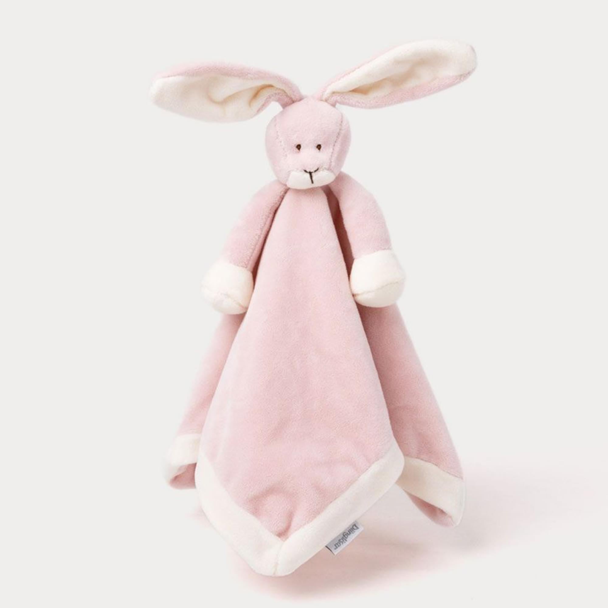 Teddykompaniet Plush Baby Blanket | Rose Bunny