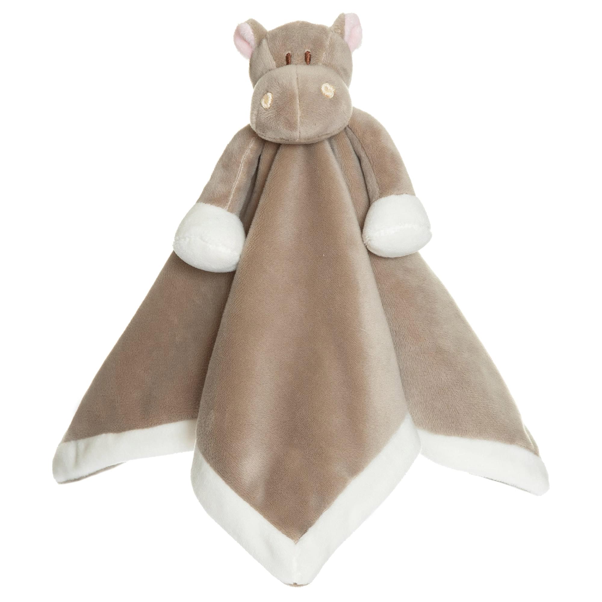 Teddykompaniet Plush Baby Blanket | Hippo