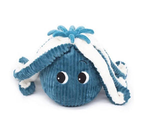 Les Delingos Ptipotos Mom and Baby Octopus Plush | Blue
