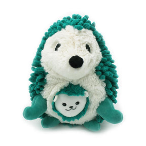 Les Delingos Ptipotos Mom and Baby Hedgehog | Green