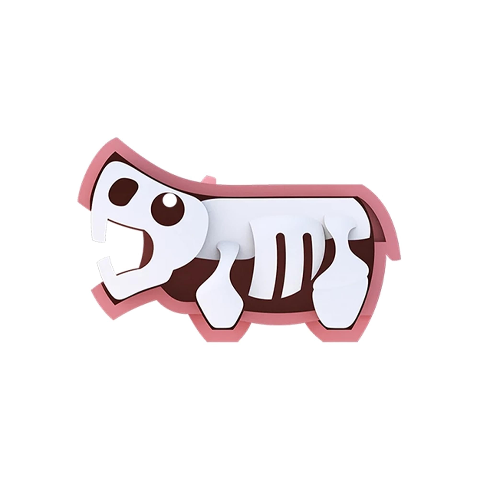 Animal Hippo Magnetic Puzzle Toy
