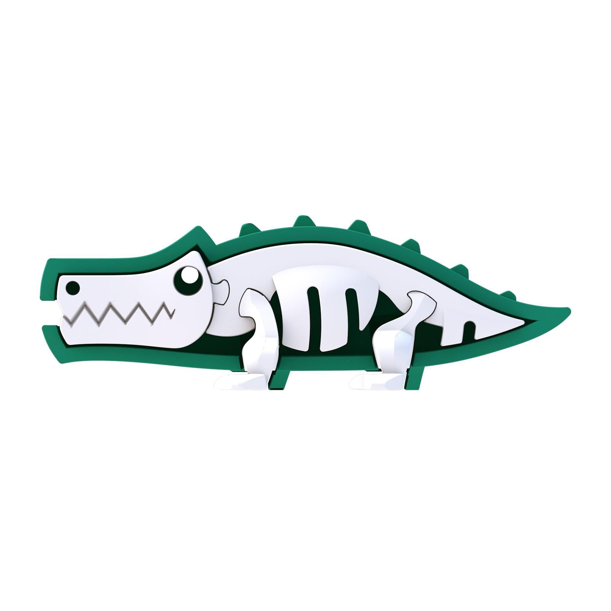 Animal Crocodile Magnetic Puzzle Toy