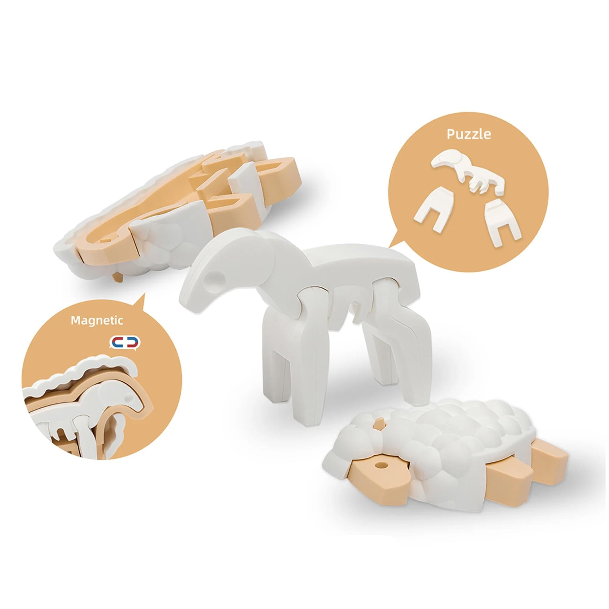 Animal Sheep Magnetic Puzzle Toy