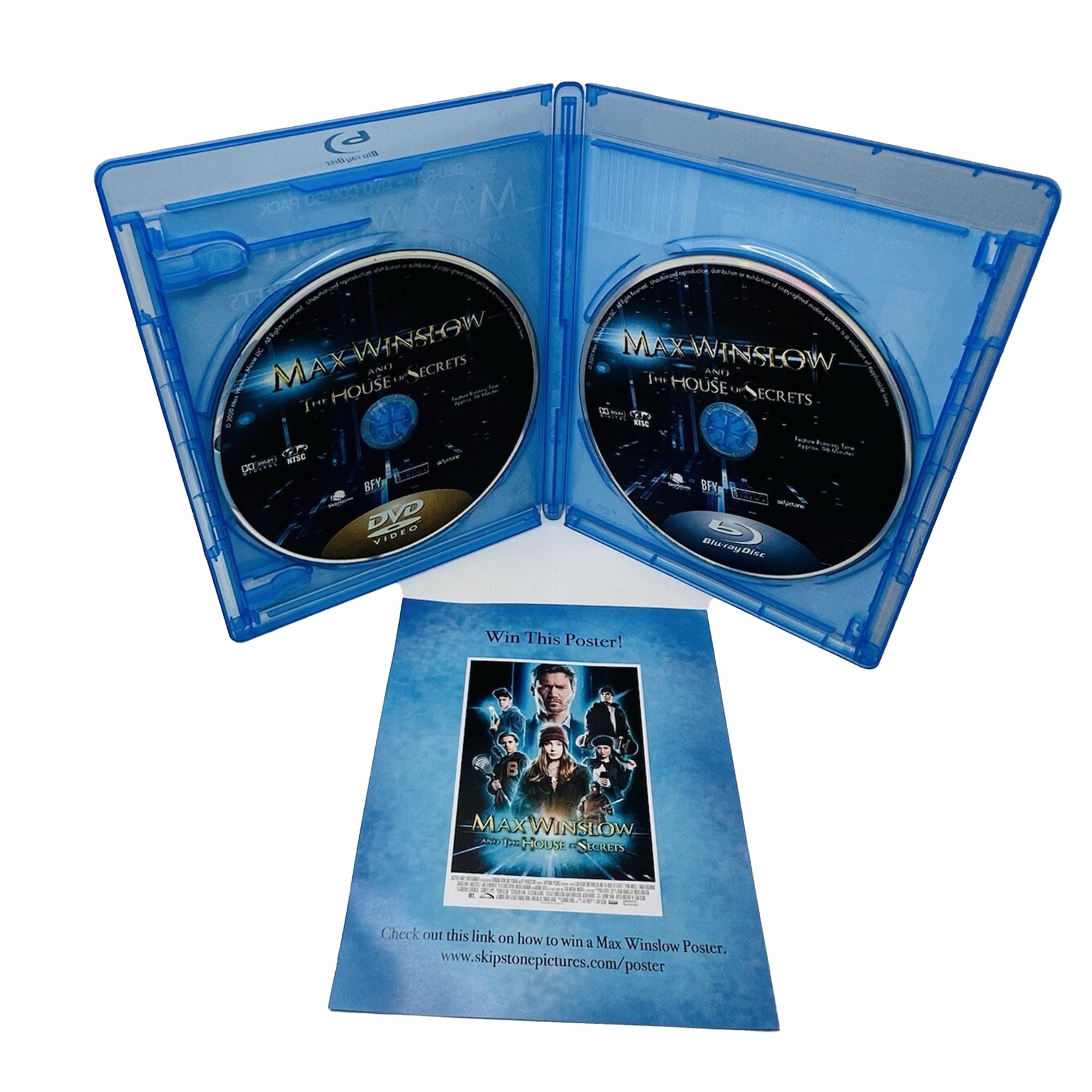 Max Winslow and the House of Secrets BluRay + DVD