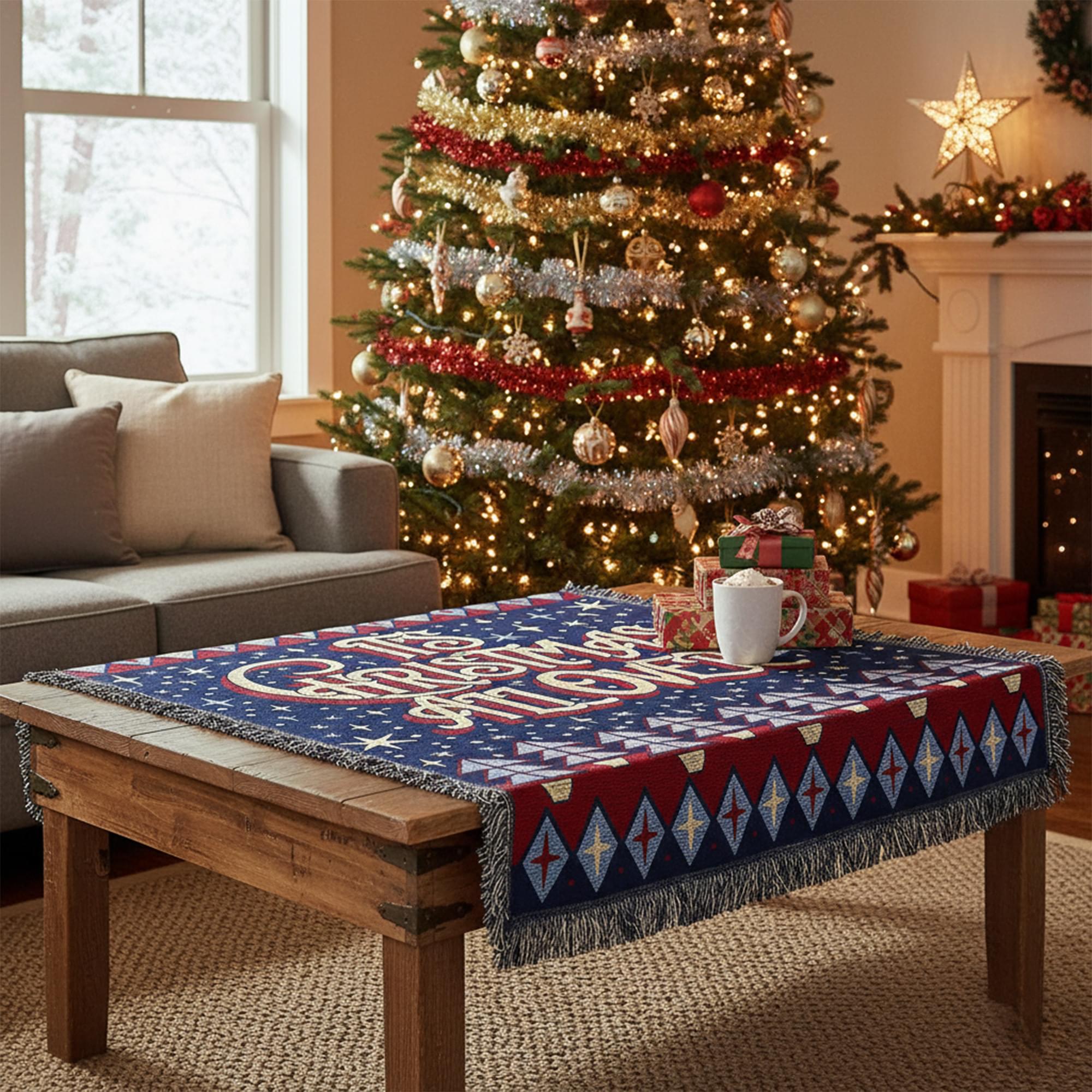 The Goo Goo Dolls "It's Christmas all Over" 50 x 60 Inch Holiday Blanket