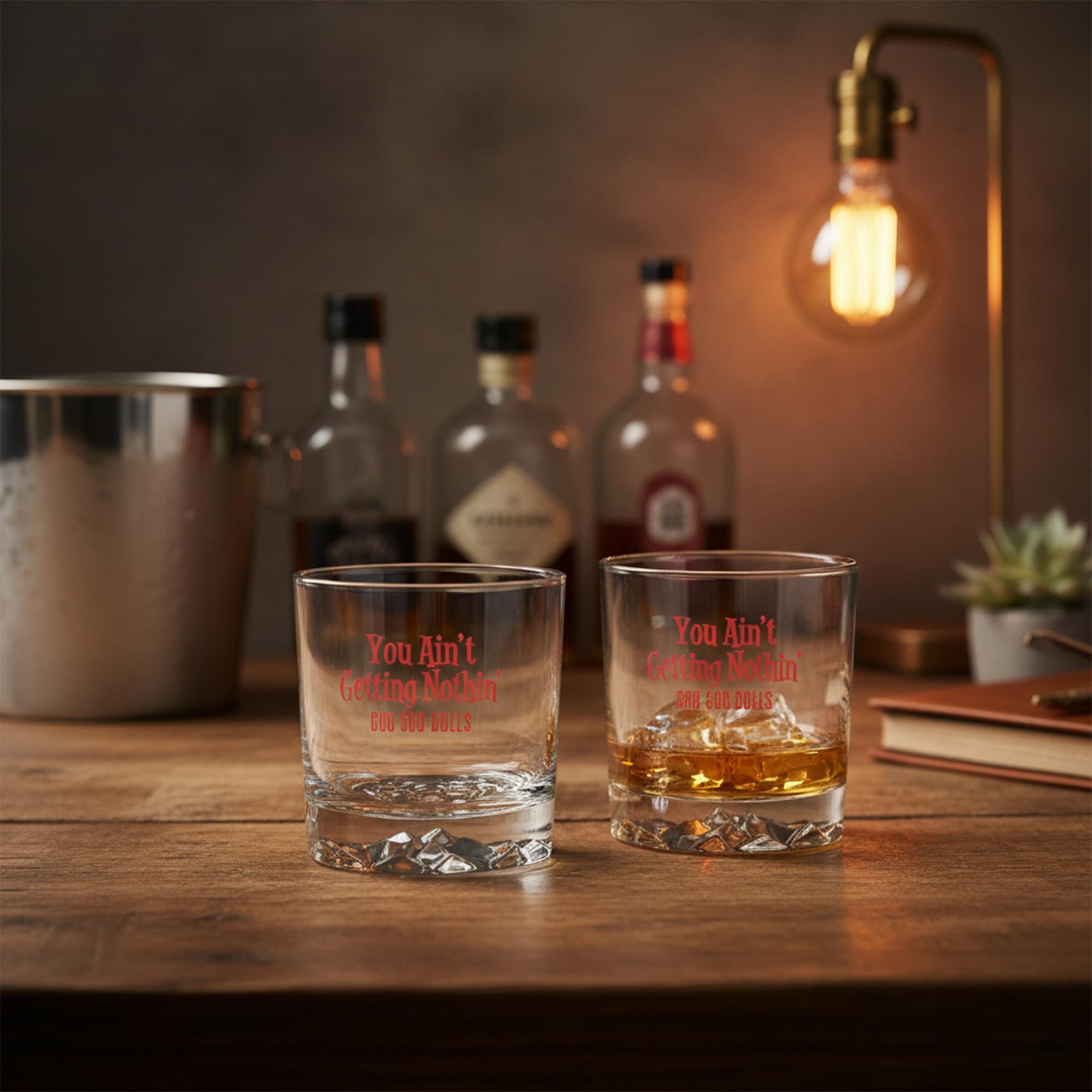 The Goo Goo Dolls "You Ain't Getting Nothin'" 2-Piece Glass Set