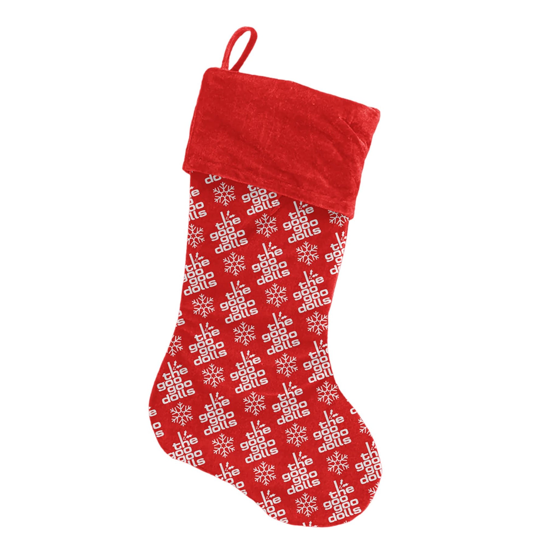 The Goo Goo Dolls Holiday Logo Stocking