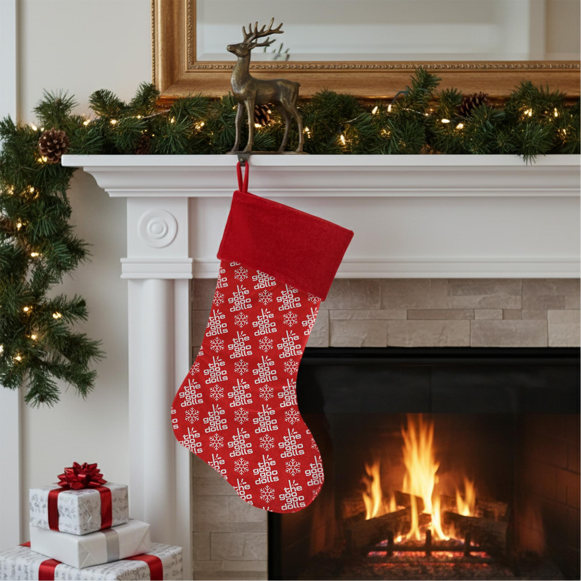 The Goo Goo Dolls Holiday Logo Stocking