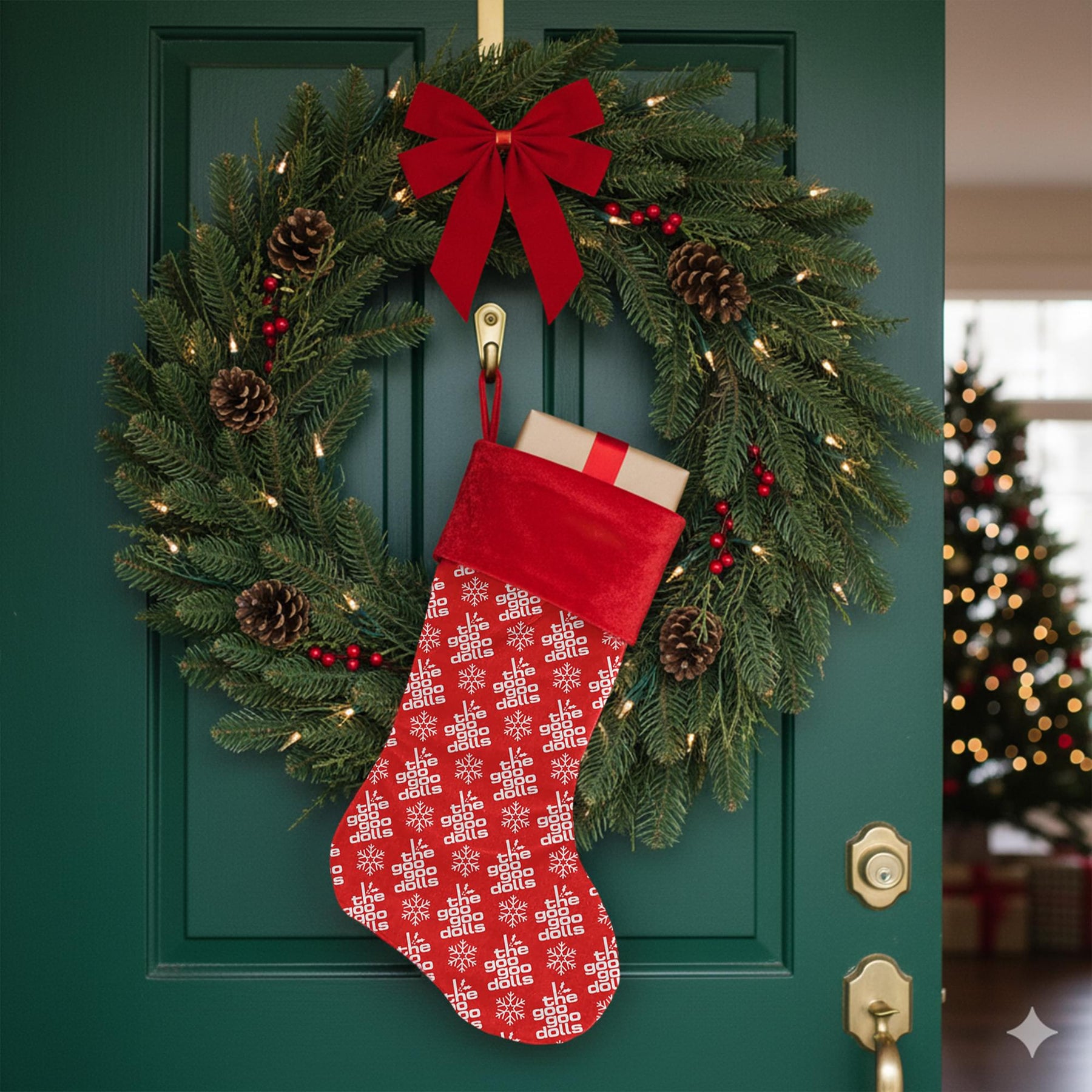 The Goo Goo Dolls Holiday Logo Stocking