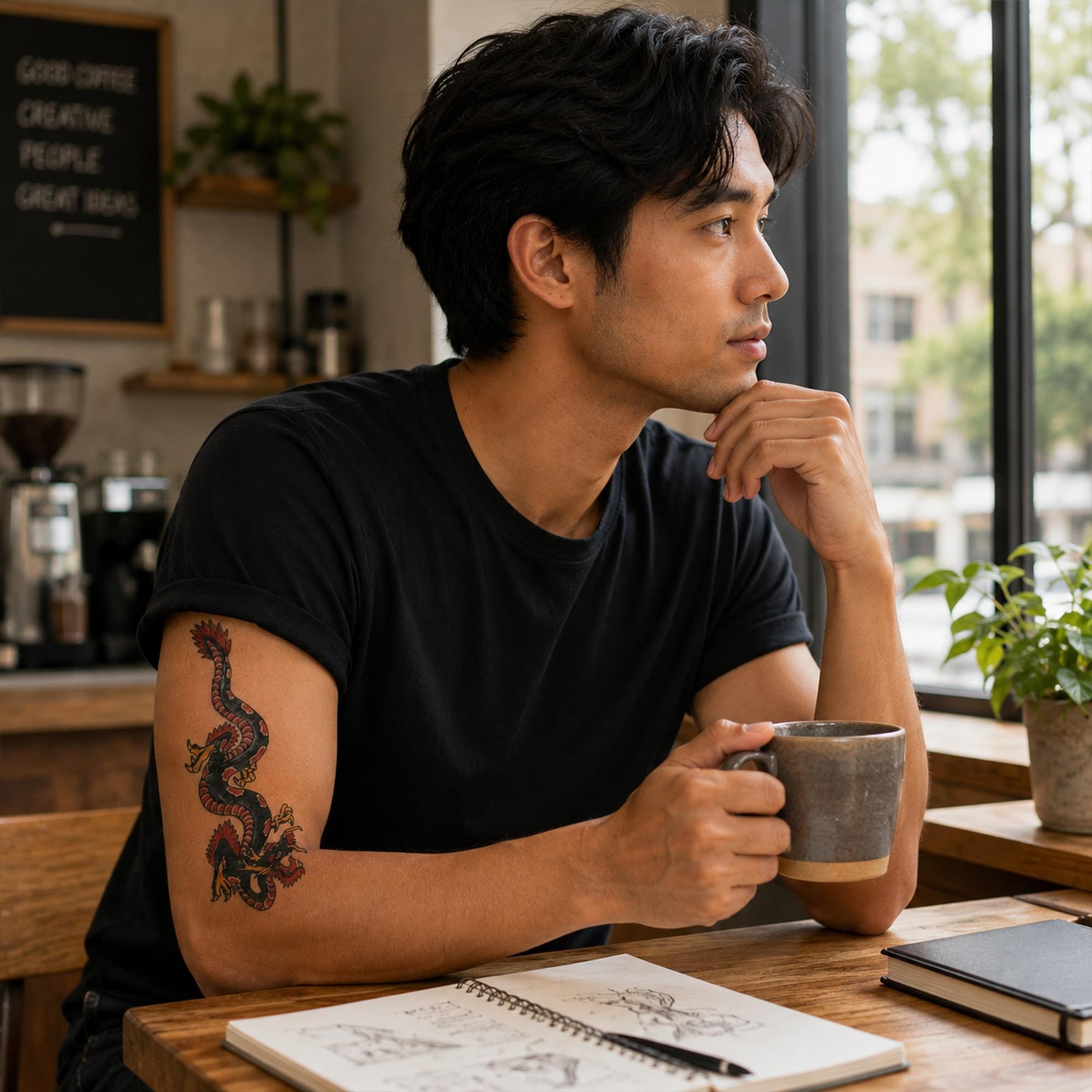 Costume Tattoo: Vintage Dragon