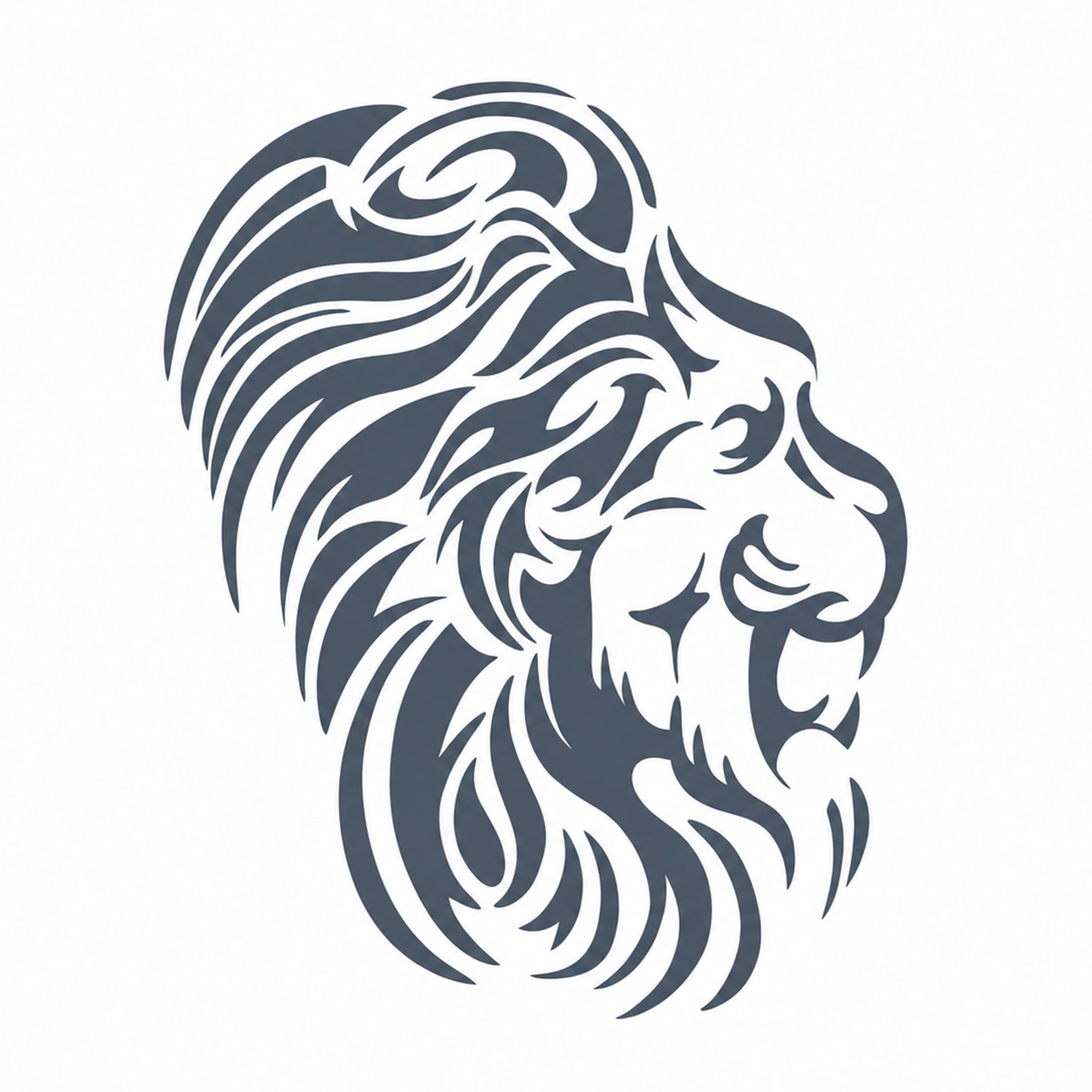 Costume Tattoo: Lion Tribal Temporary Tattoo